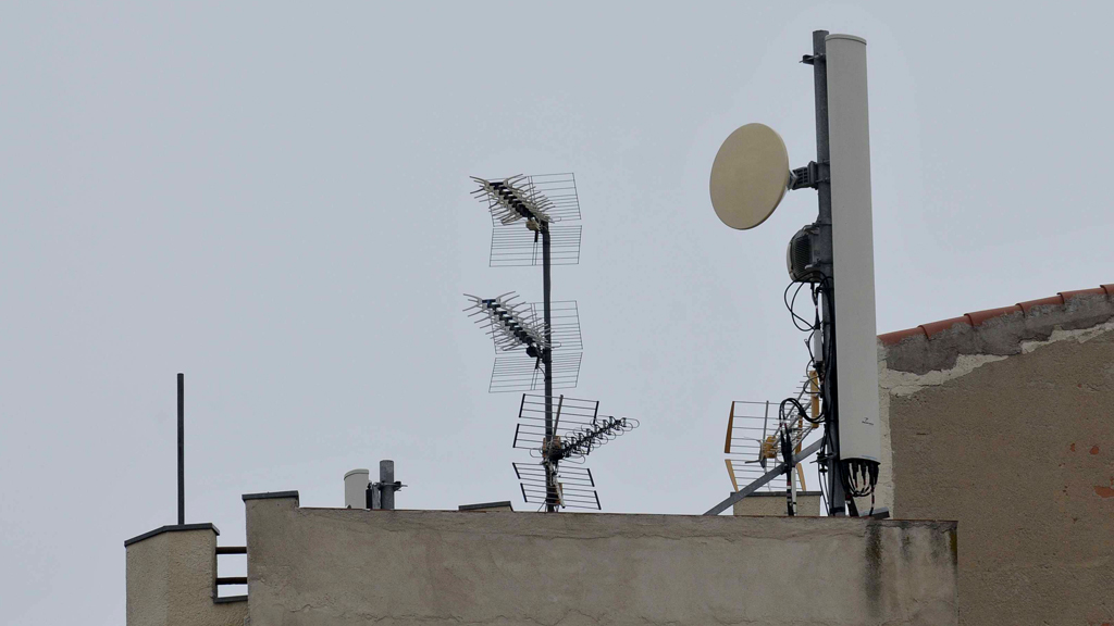 Antenas en Segovia. / Juan Martín