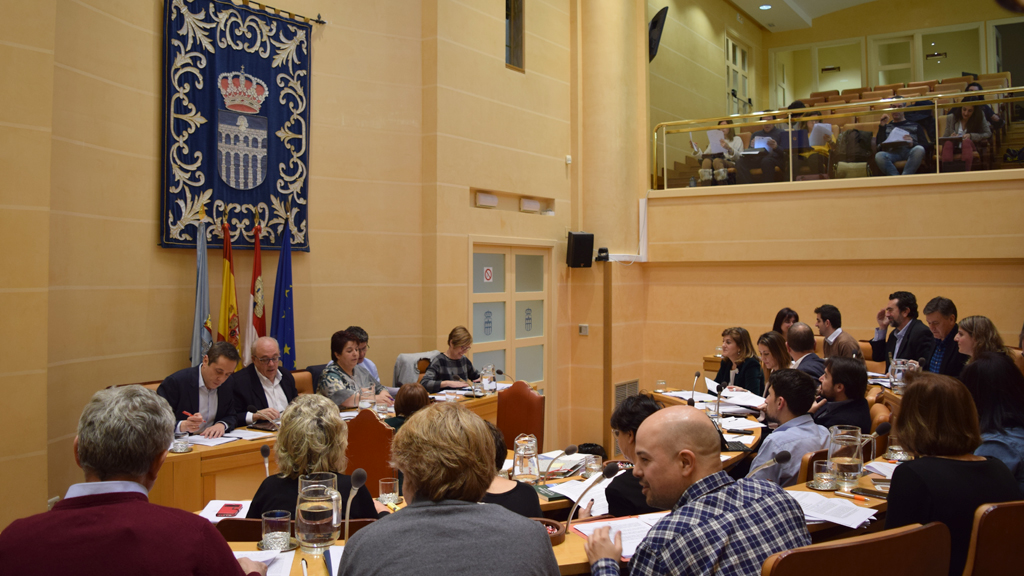 pleno Ayuntamiento de Segovia