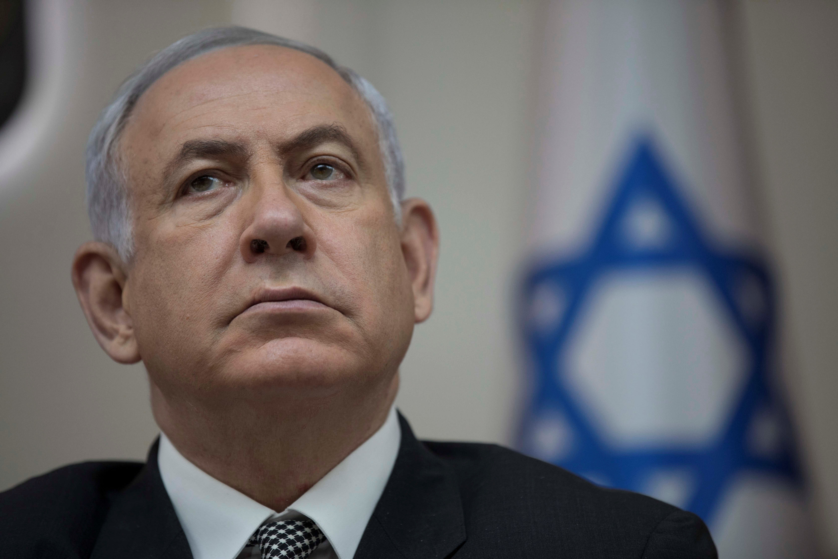 El primer ministro israelí, Benjamín Netanyahu.