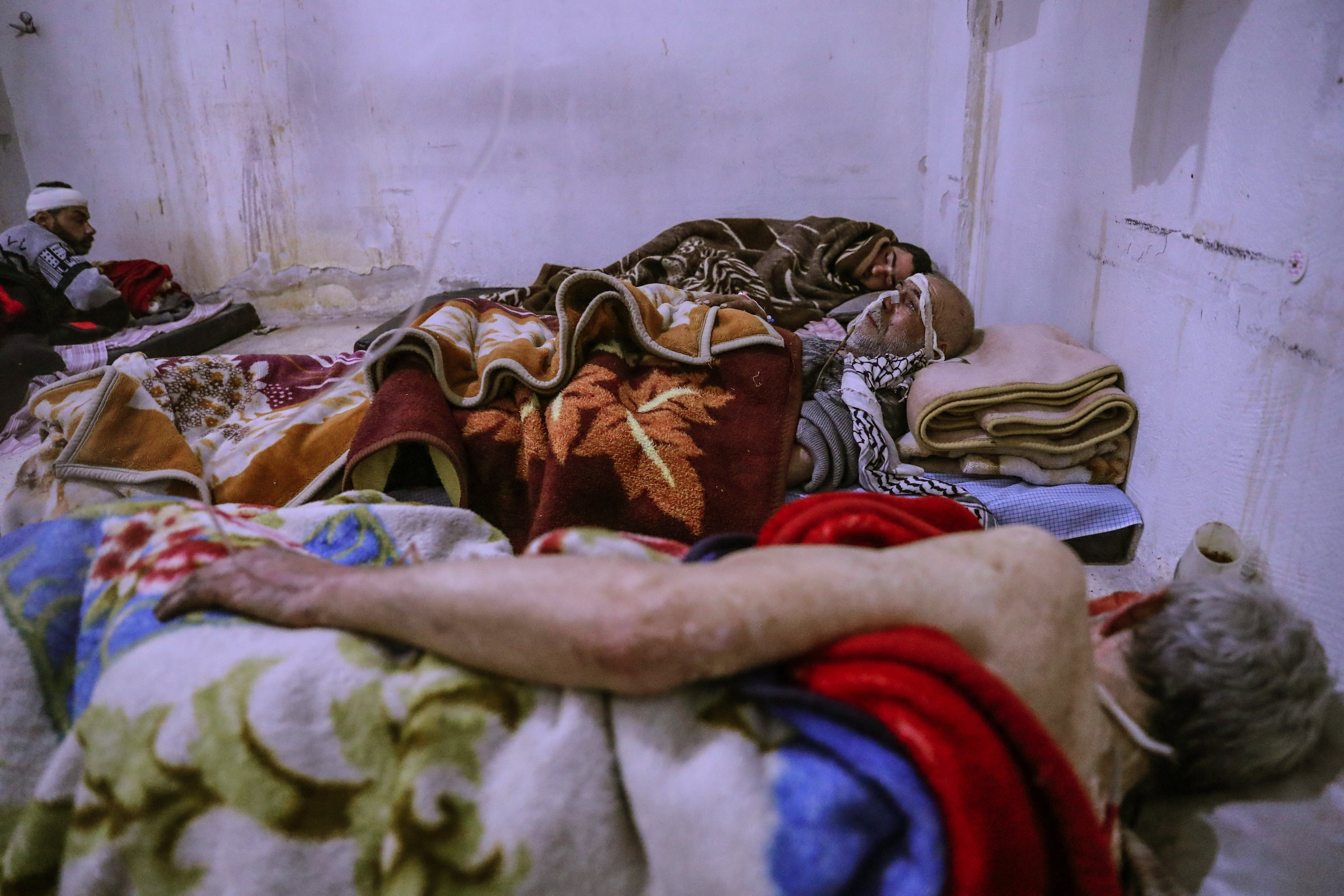 Los servicios de emergencia humanitaria se han visto desbordados tras siete días seguidos de ataques en Ghuta.