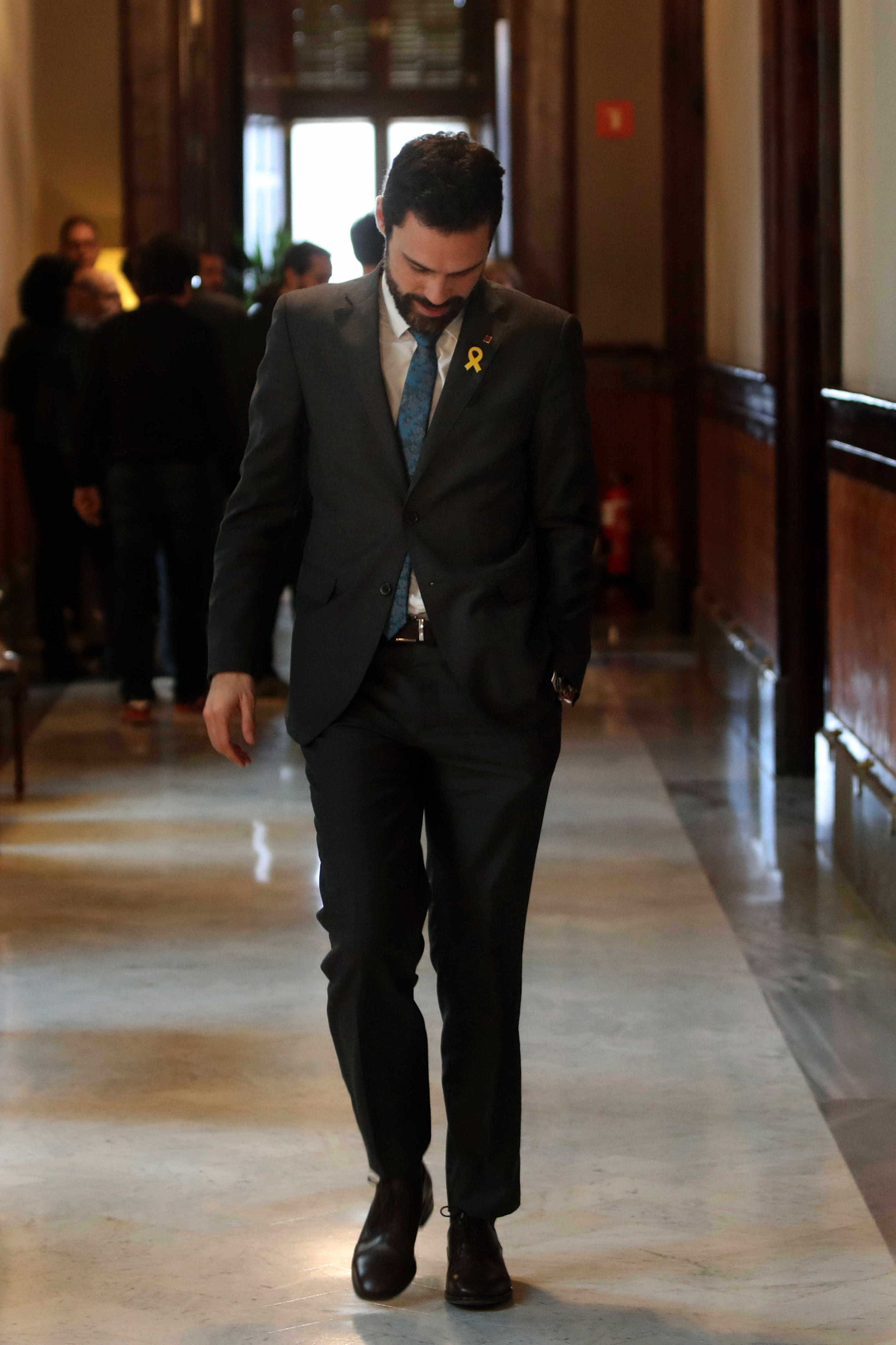 El presidente del Parlamento catalán, Roger Torrent.