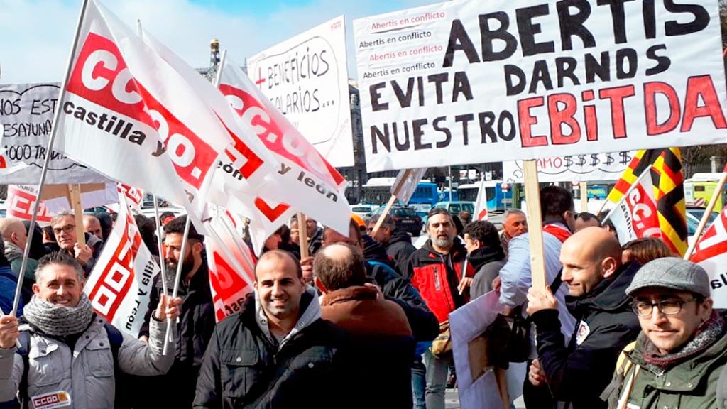 Iberpistas-manifestación-CCOO-en-Madrid