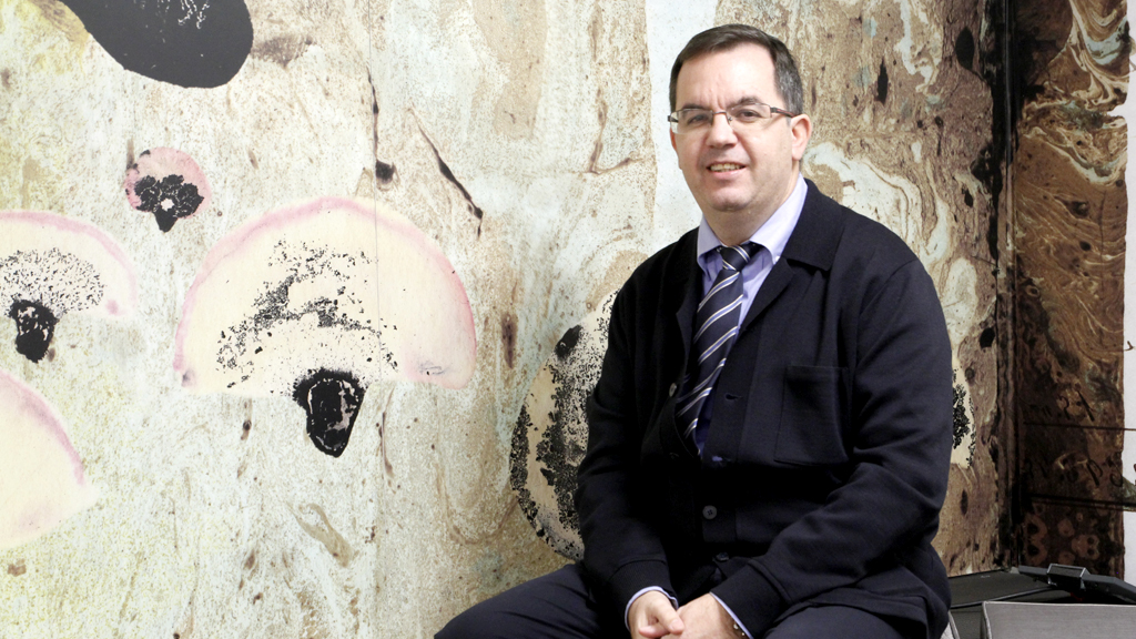 Juan Carlos Domingo, en El Adelantado. / Nerea Llorente