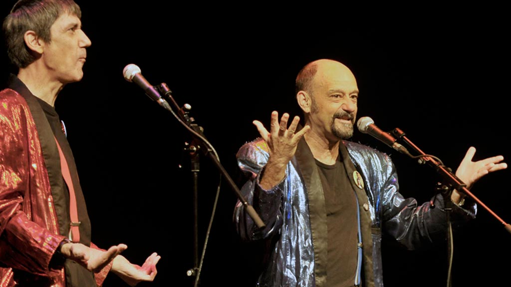 Faemino y Cansado, en el Teatro Juan Bravo de Segovia. / alberto benavente