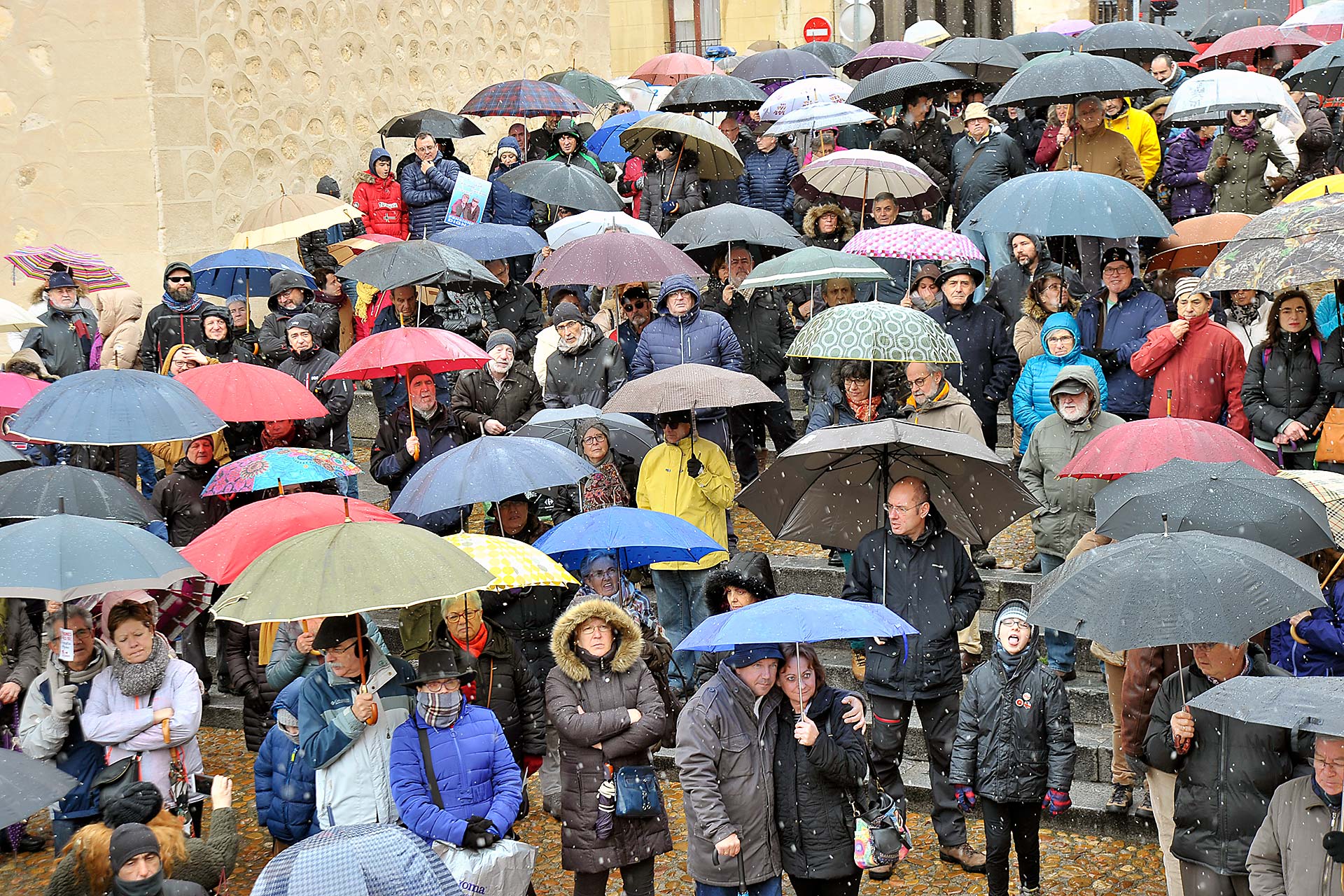 Concentracion por las pensiones dignas