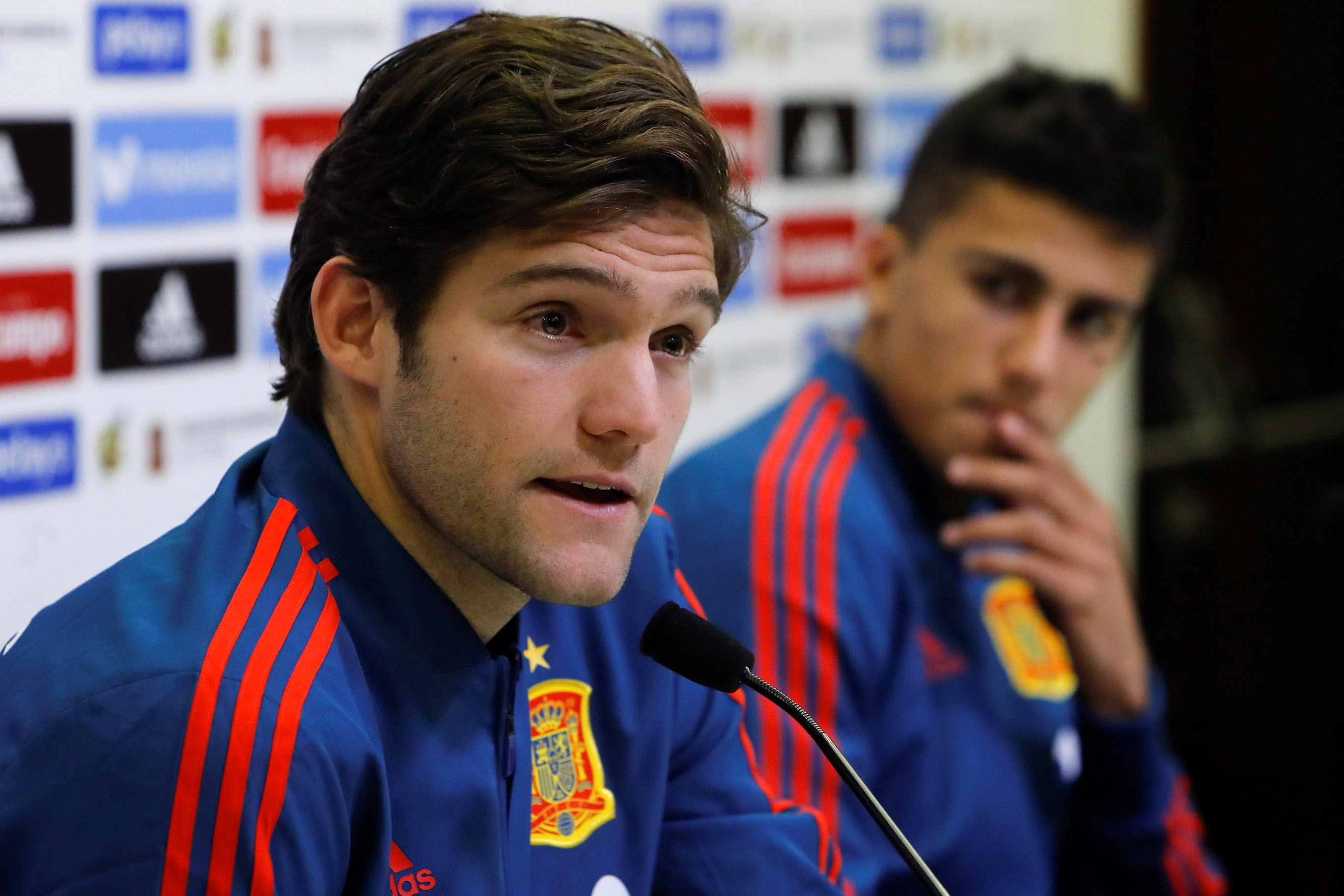 Marcos Alonso es una de las principales novedades de Julen Lopetegui para los amistosos ante Alemania y Argentina.