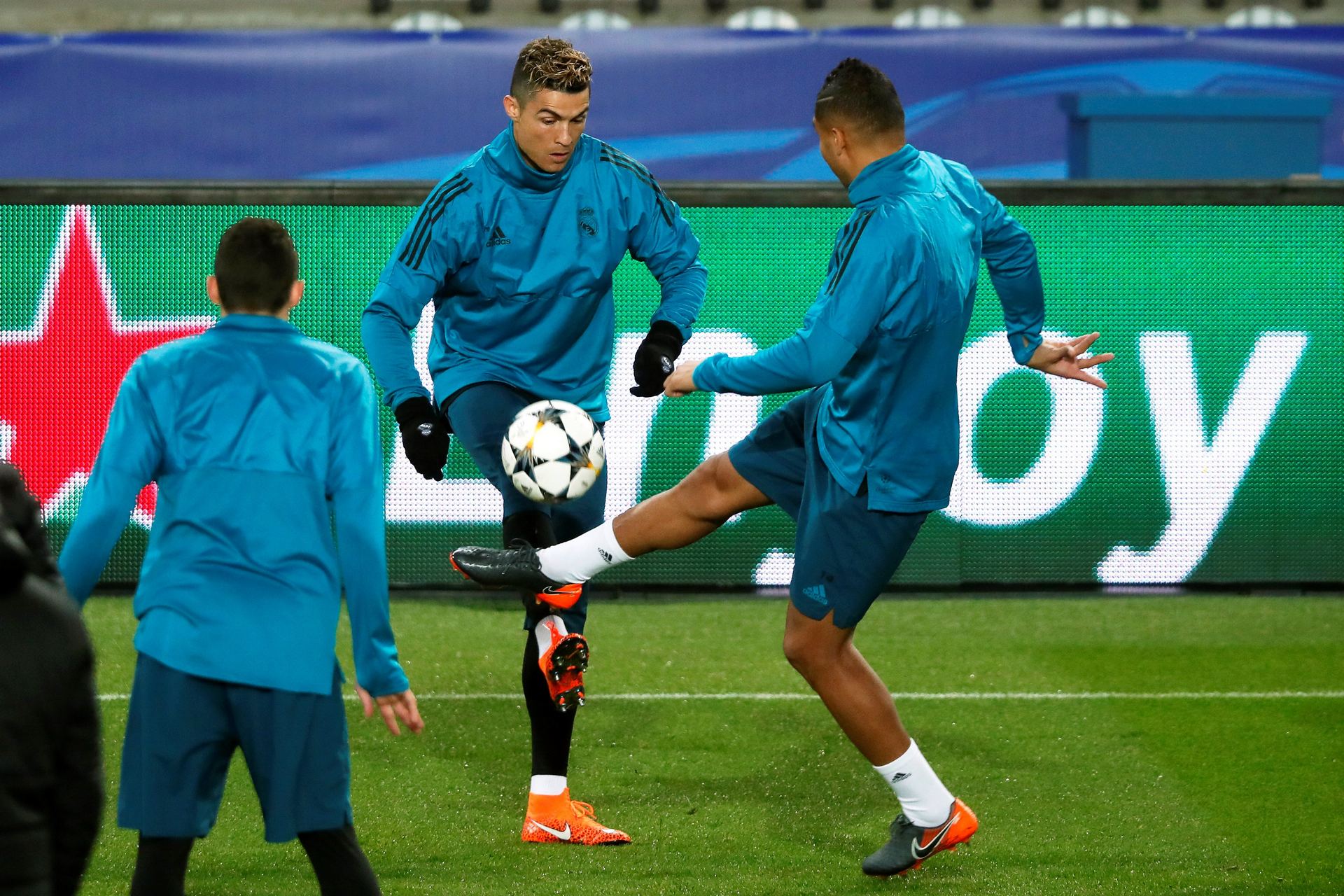 Entrenamiento del Real Madrid