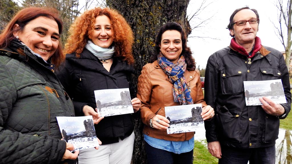 Conchi Rubio, Ruth Martín, Alicia Palomo y Jesús Vázquez. / Guillermo Herrero