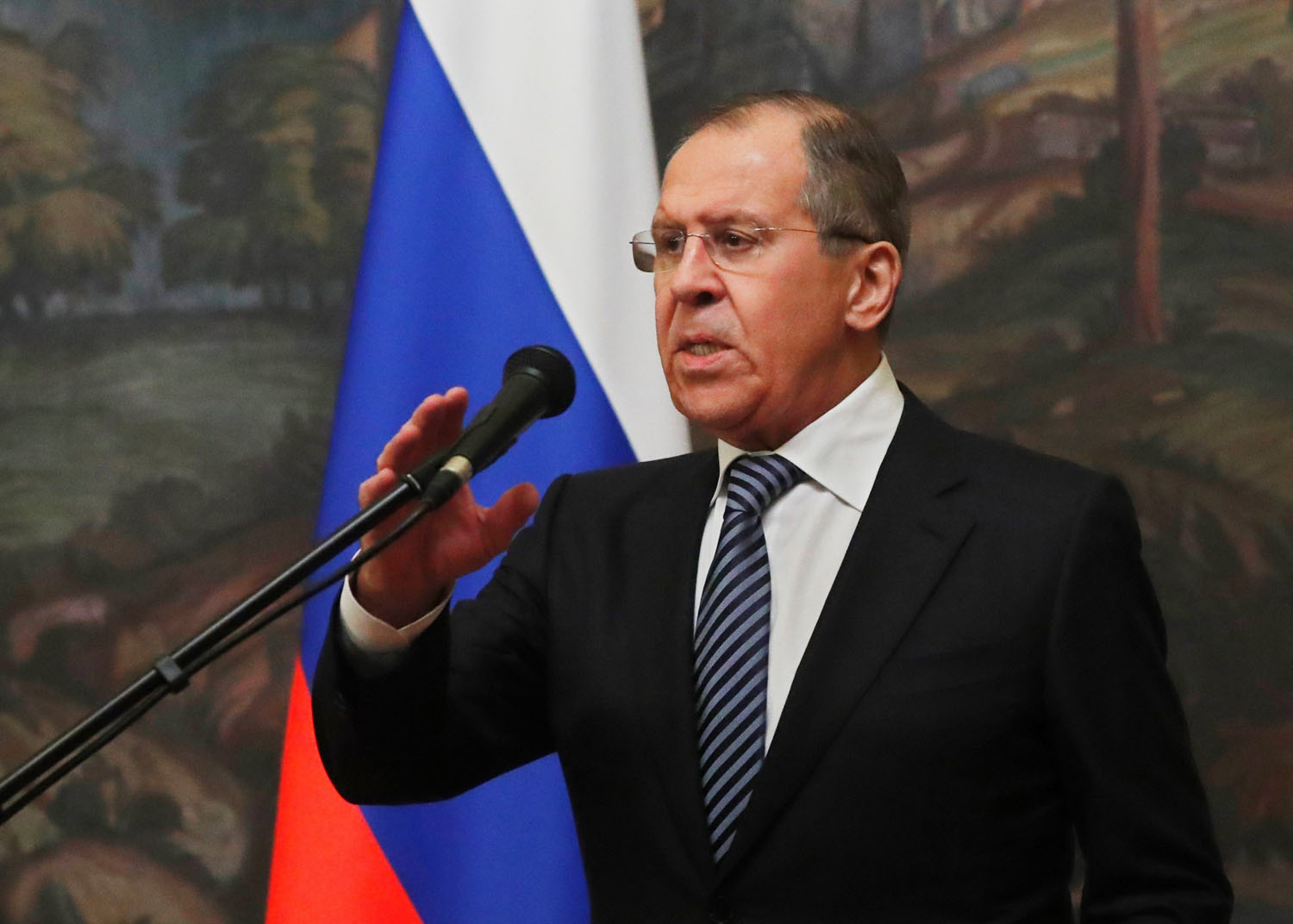 El ministro de Exteriores ruso, Sergei Lavrov, anunció las medidas.