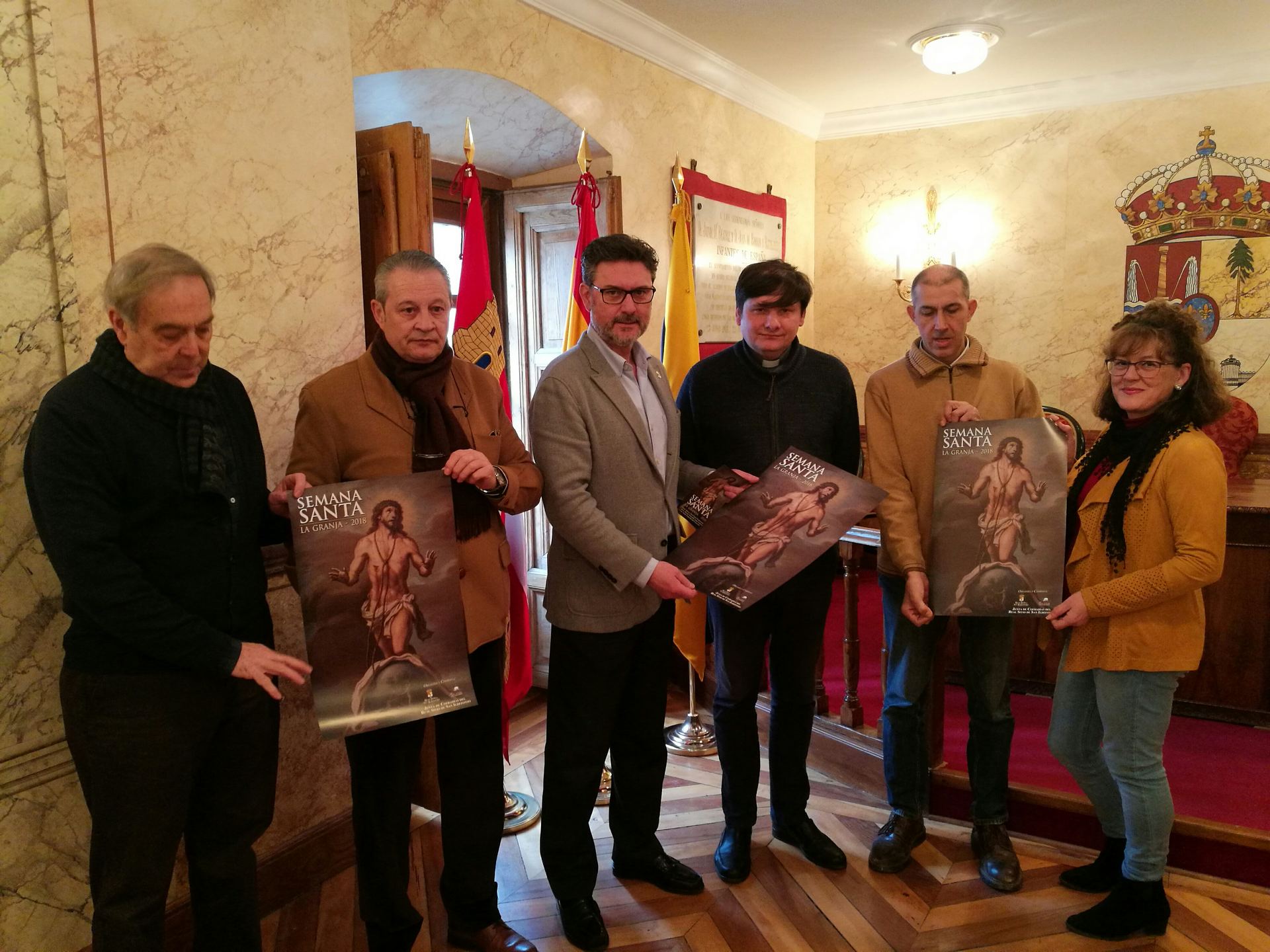 El programa de actos se presentó ayer en el Ayuntamiento del Real Sitio.