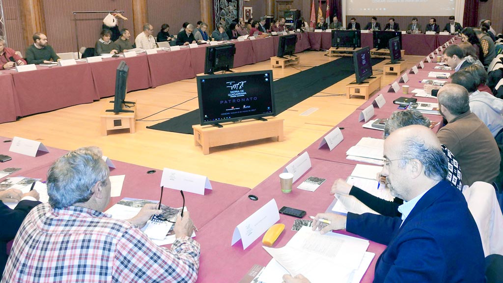 Patronato del Parque Nacional, en Valsaín. / E.A.