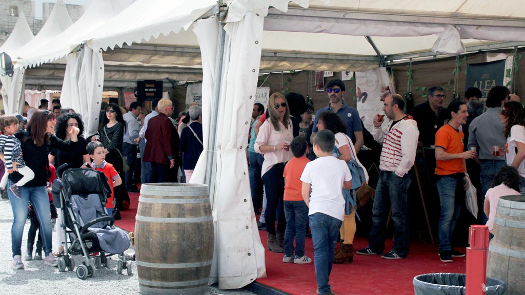 Imagen de la última Feria de Cuéllar. / Chantal Núñez