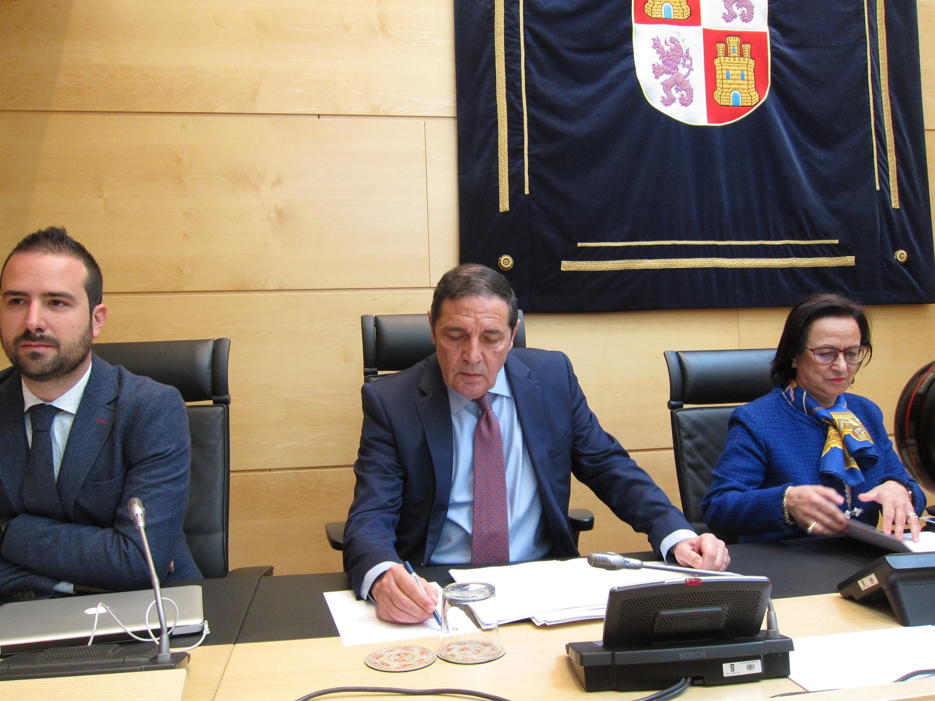 El consejero de Sanidad de la Junta, Antonio María Sáez Aguado.