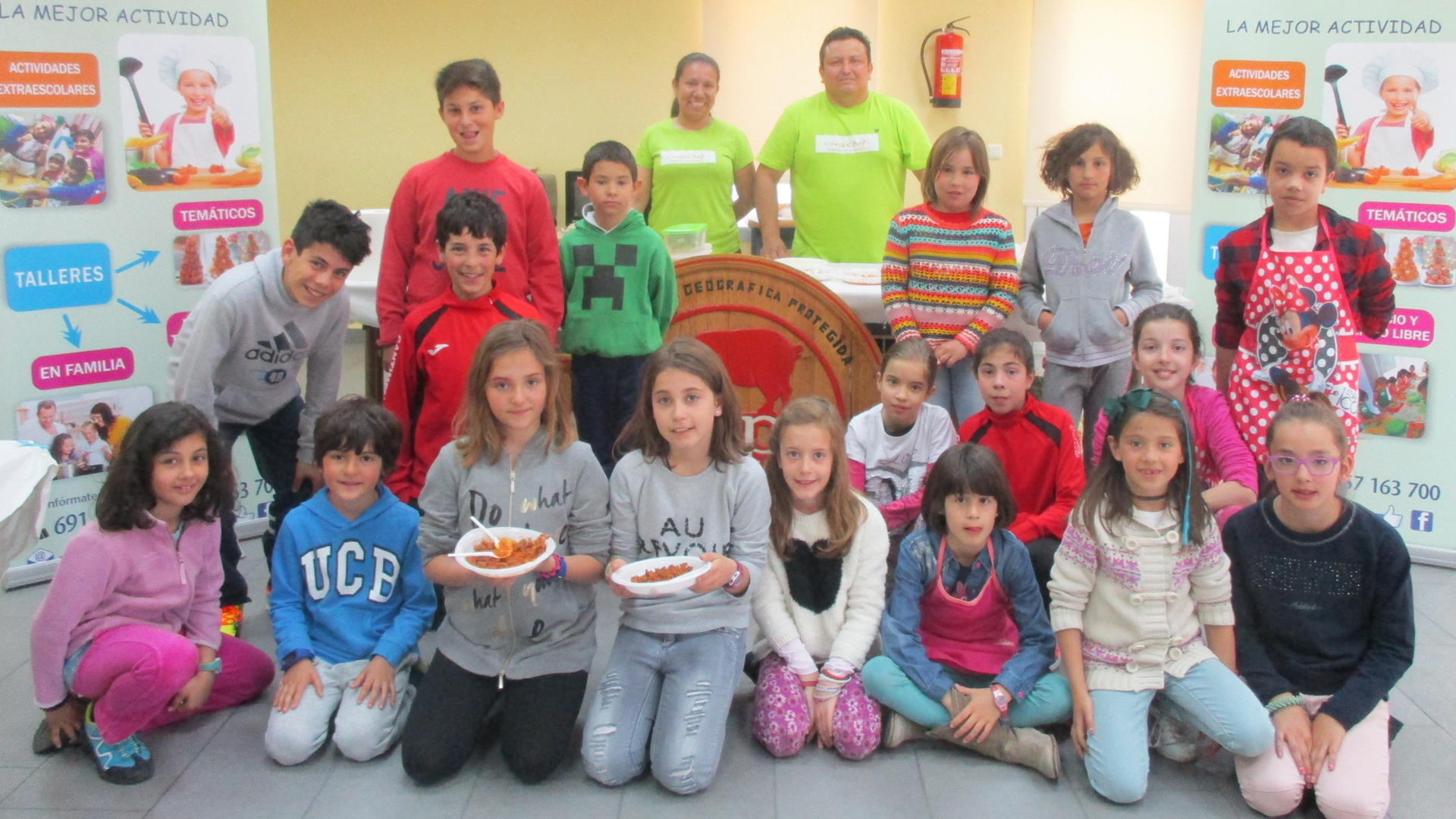 Los niños podrán participar en un taller de cocina, con chorizo como elemento principal de los platos. / L.M.