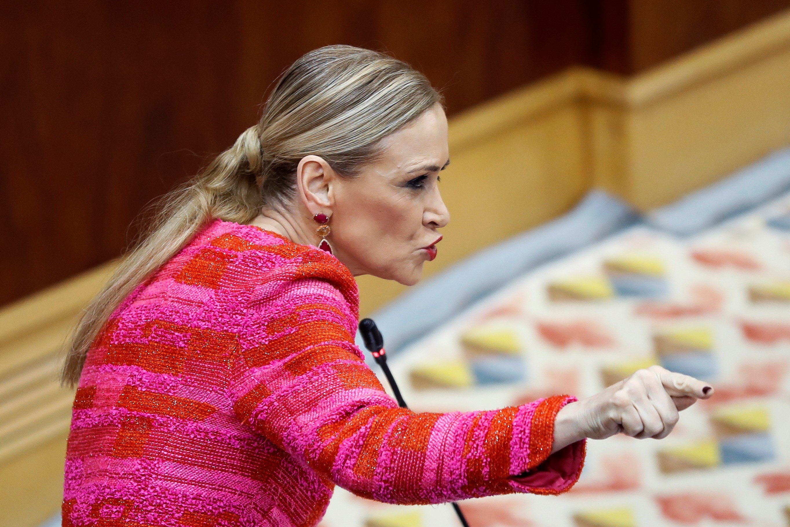 La presidenta de la Comunidad de Madrid, Cristina Cifuentes.