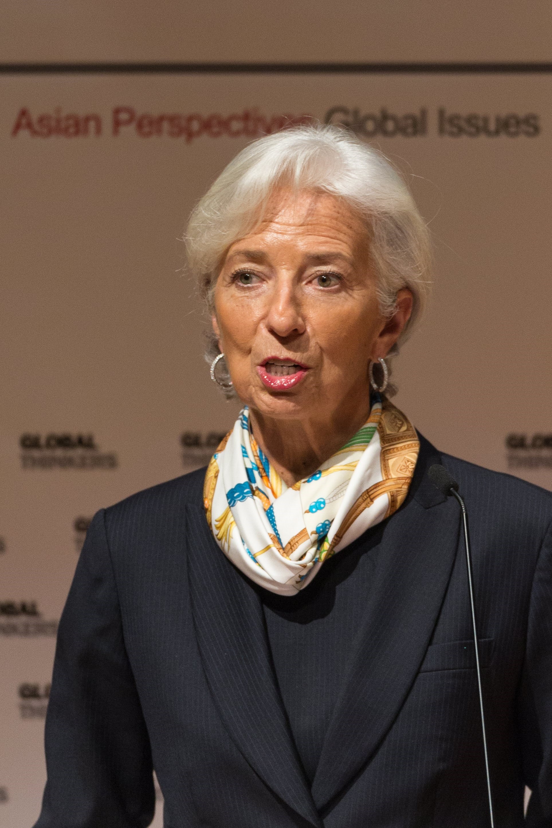 La directora del Fondo Monetario Internacional, Christine Lagarde.