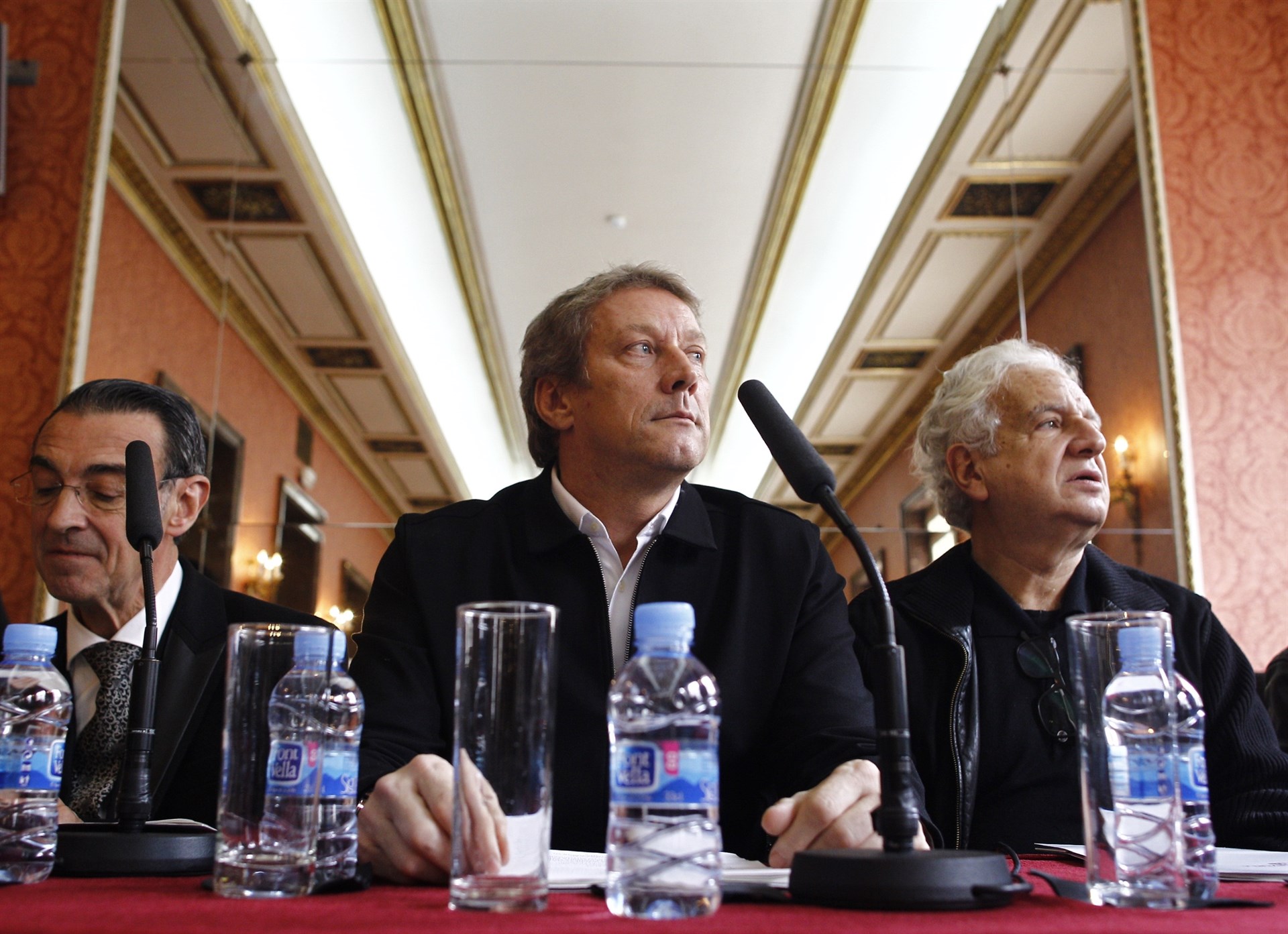 El director del Teatro de la Zarzuela, Daniel Bianco, durante la presentación de ‘Descubriendo a Padilla’.