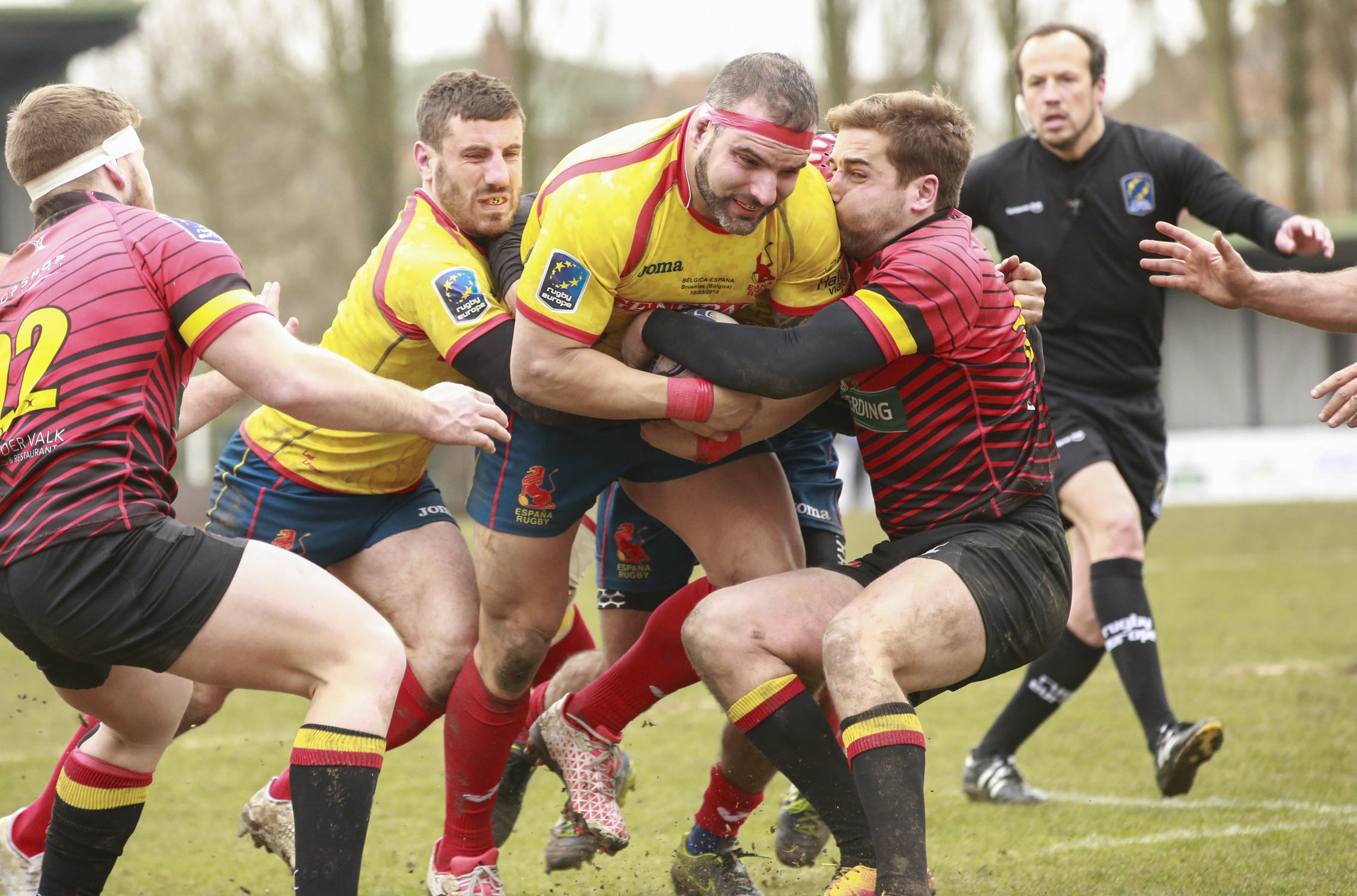 La elección de los árbitros rumanos llevó a España a pedir repetir el partido contra Bélgica.