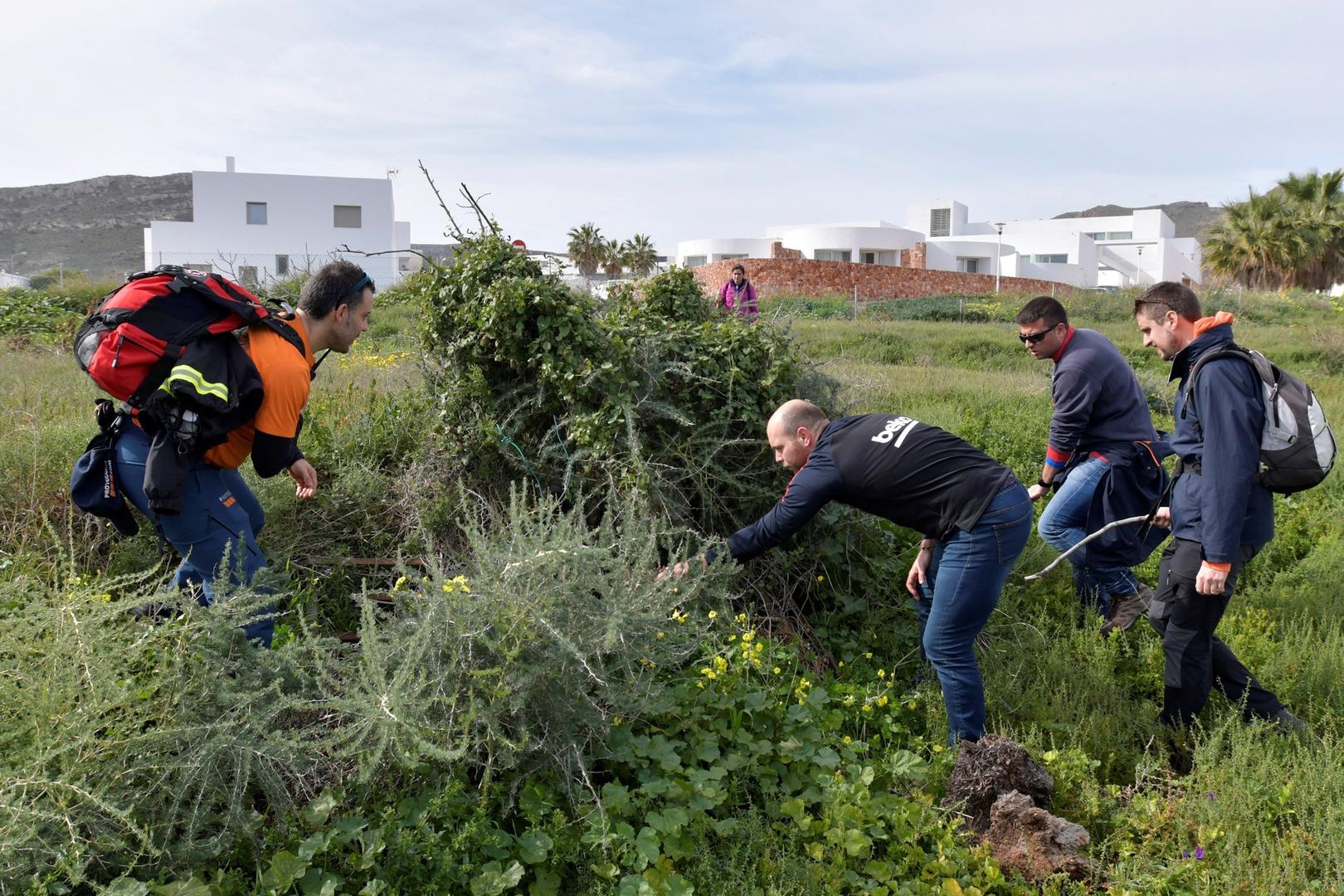 Fueron decenas de personas las que participaron en la búsqueda del menor Gabriel Cruz, durante 12 días.