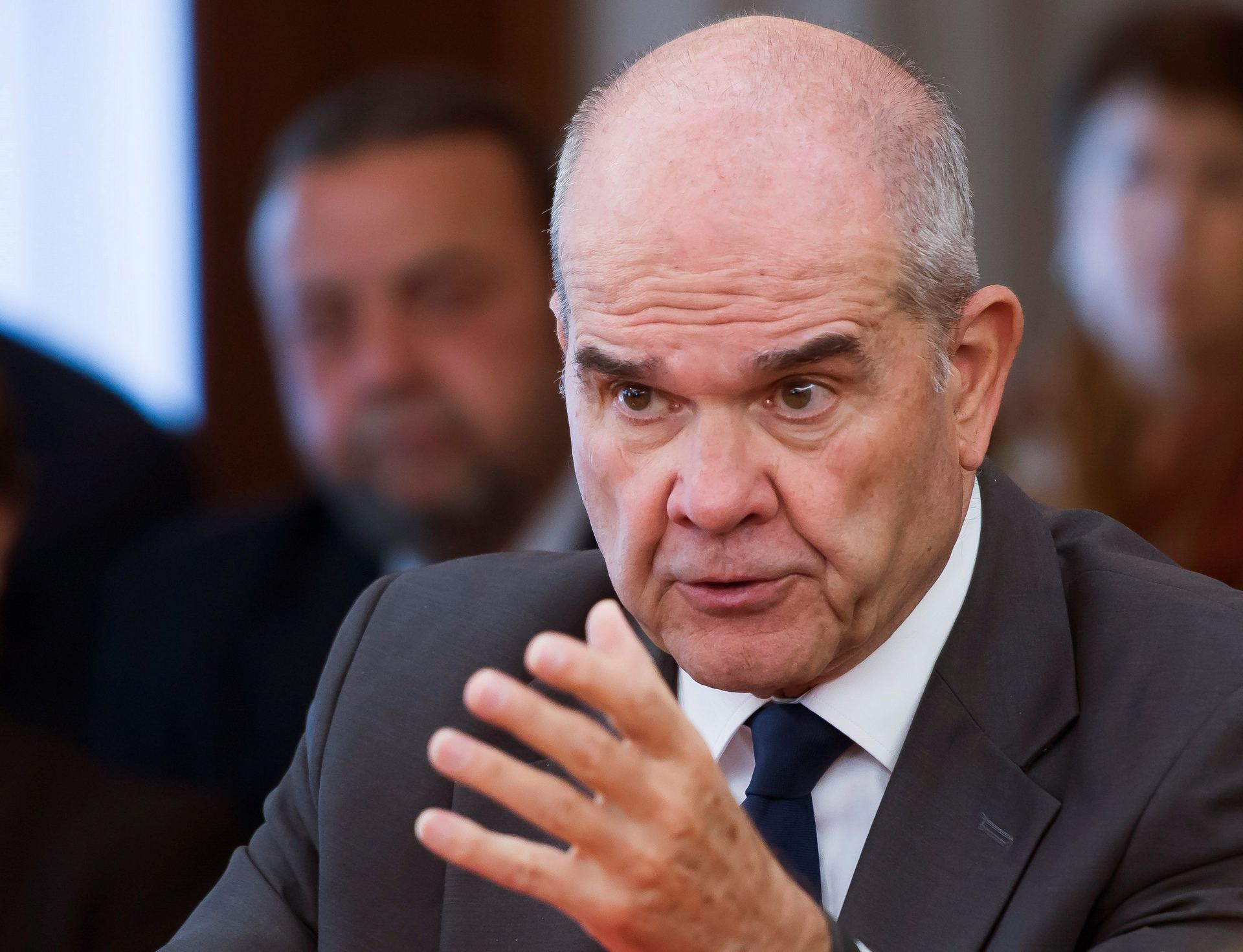 El expresidente de la Junta de Andalucía, Manuel Chaves, en el juicio. / efe