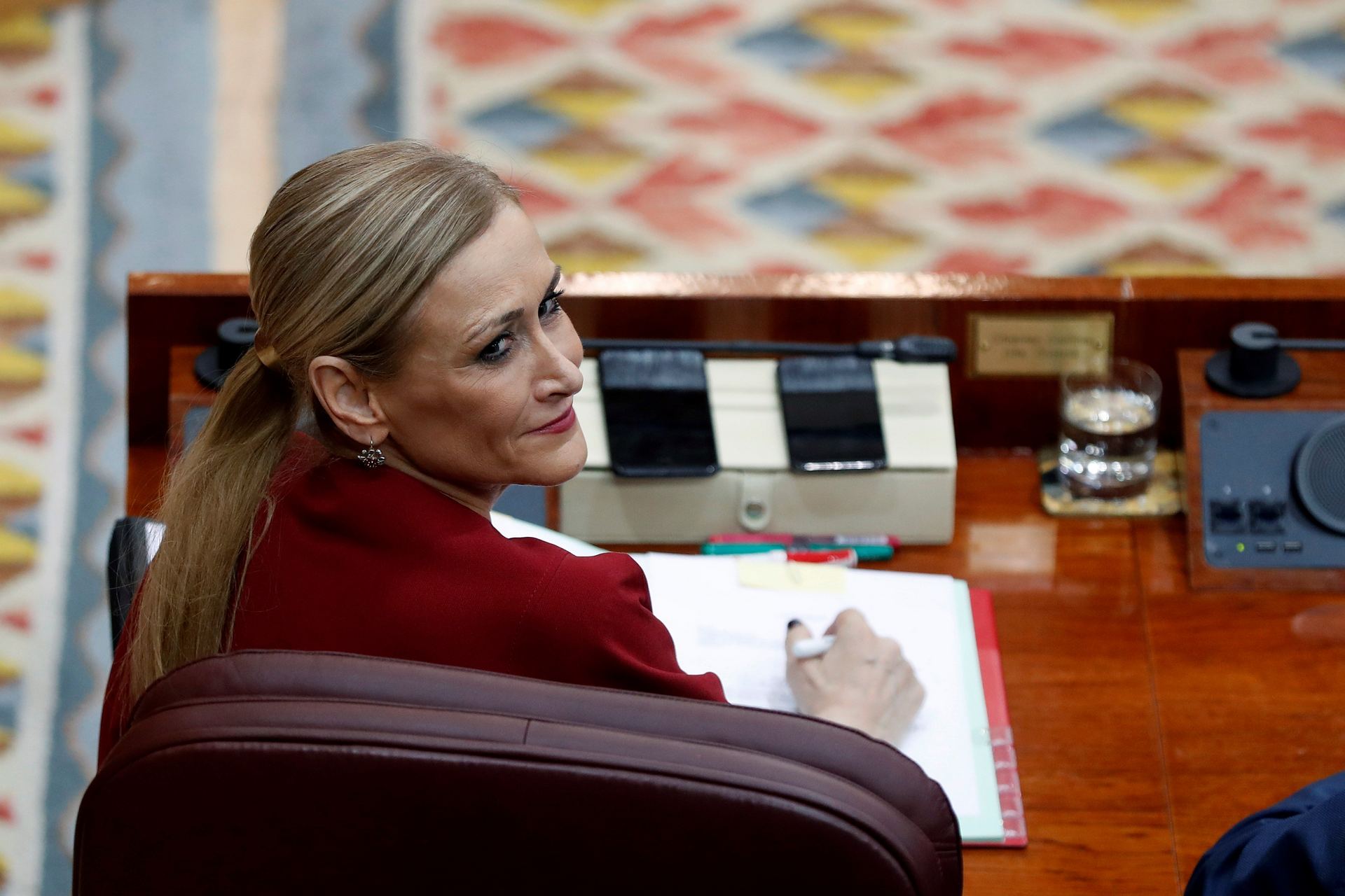 La presidenta de la Comunidad de Madrid, Cristina Cifuentes.