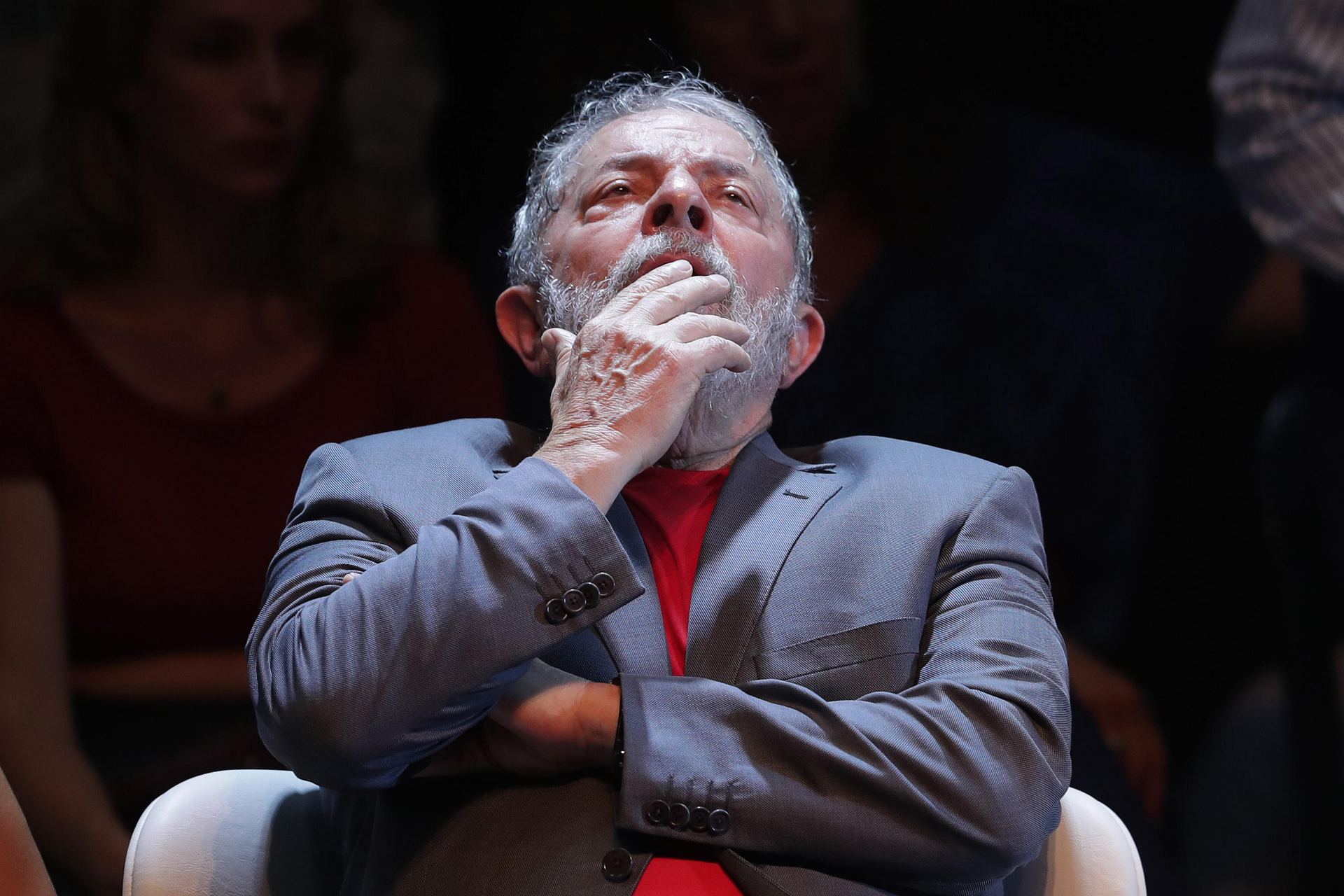 Fotografía de archivo del 2 de abril de 2018, del expresidente brasileño Luiz Inácio Lula da Silva durante un acto.
