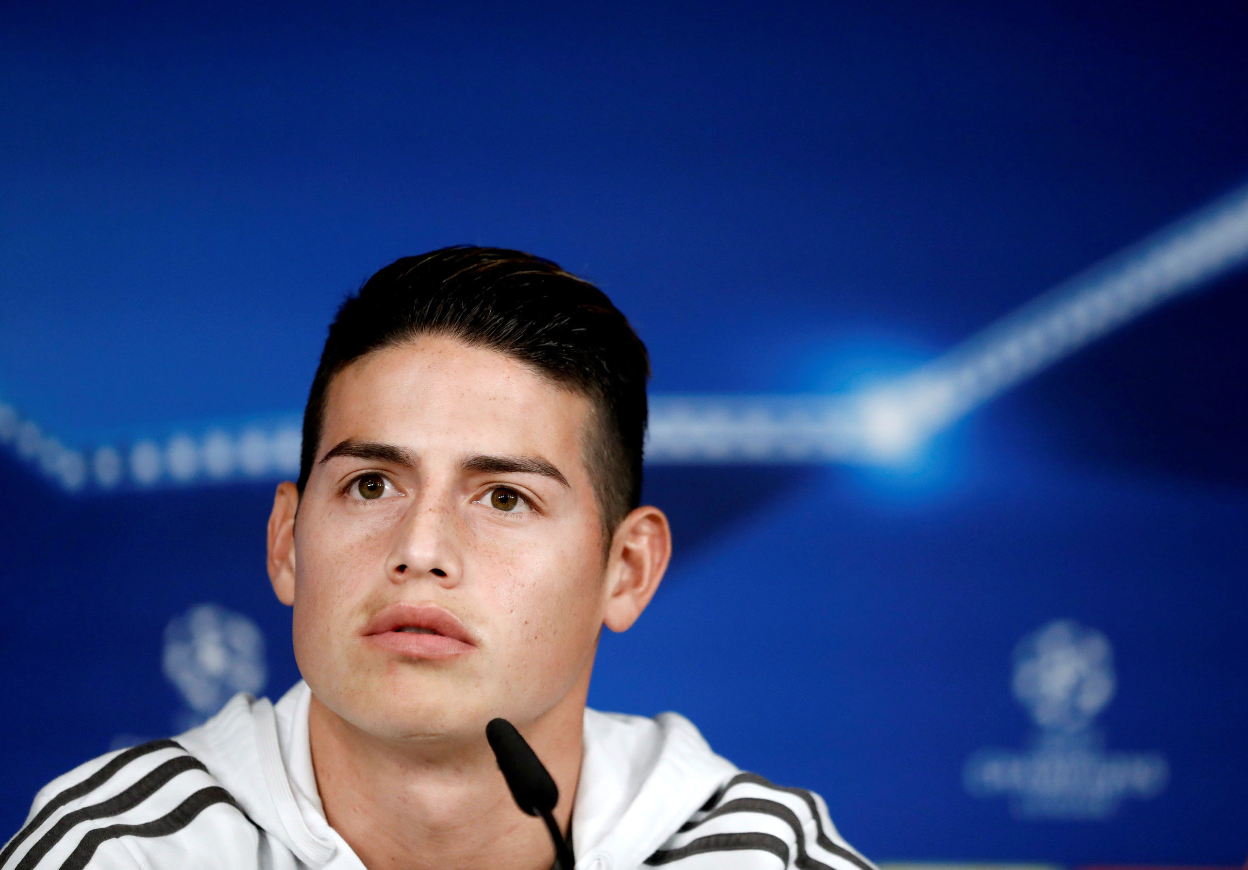 James vuelve al Bernabéu.