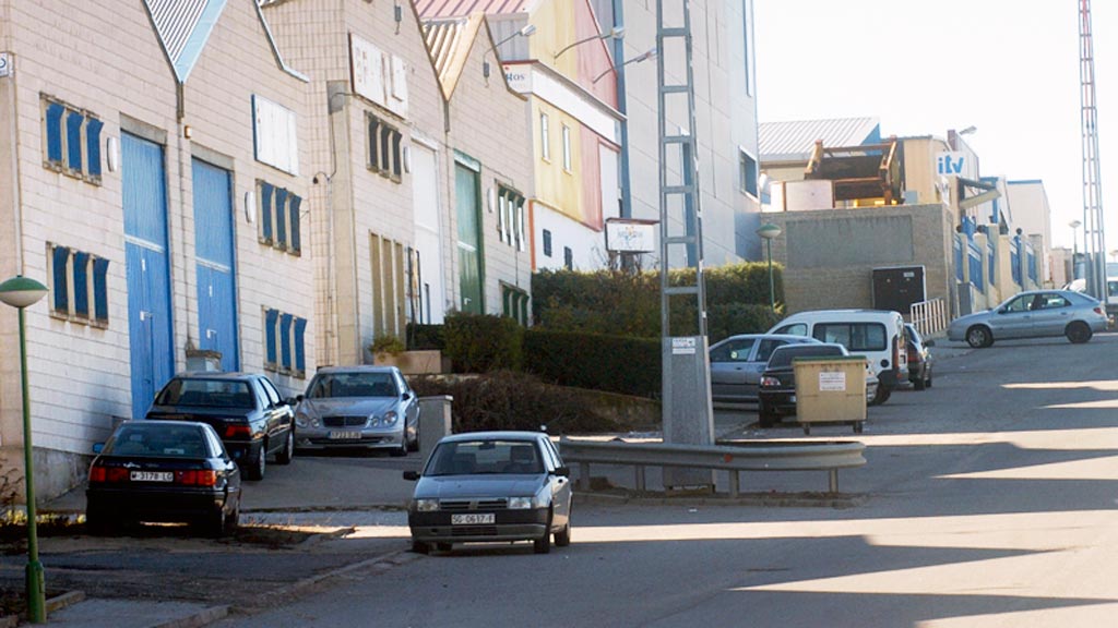 Imagen del polígono industrial de Valverde. / kamarero