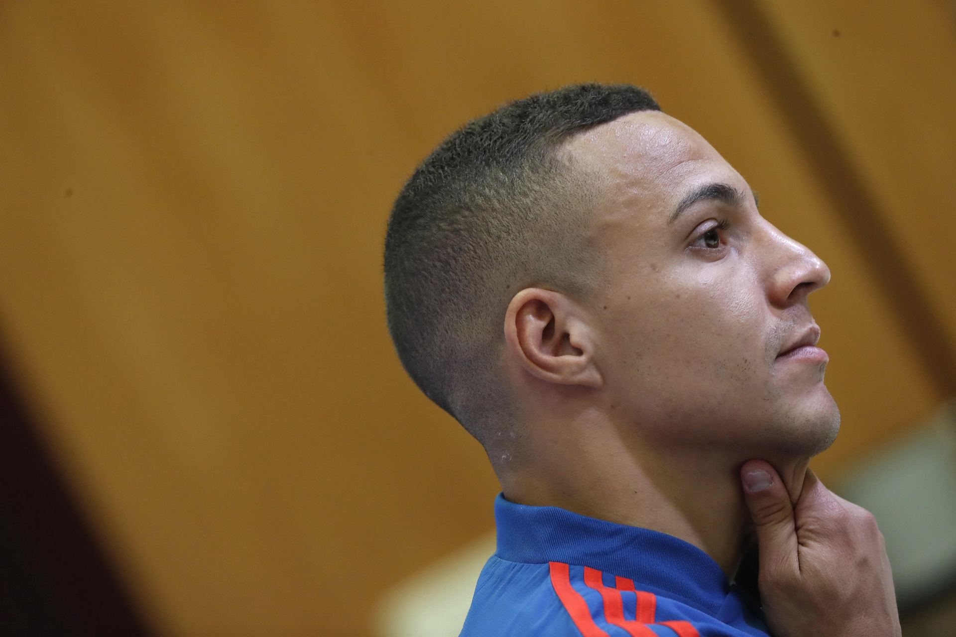 El delantero hispano-brasileño de la Selección española, Rodrigo Moreno.