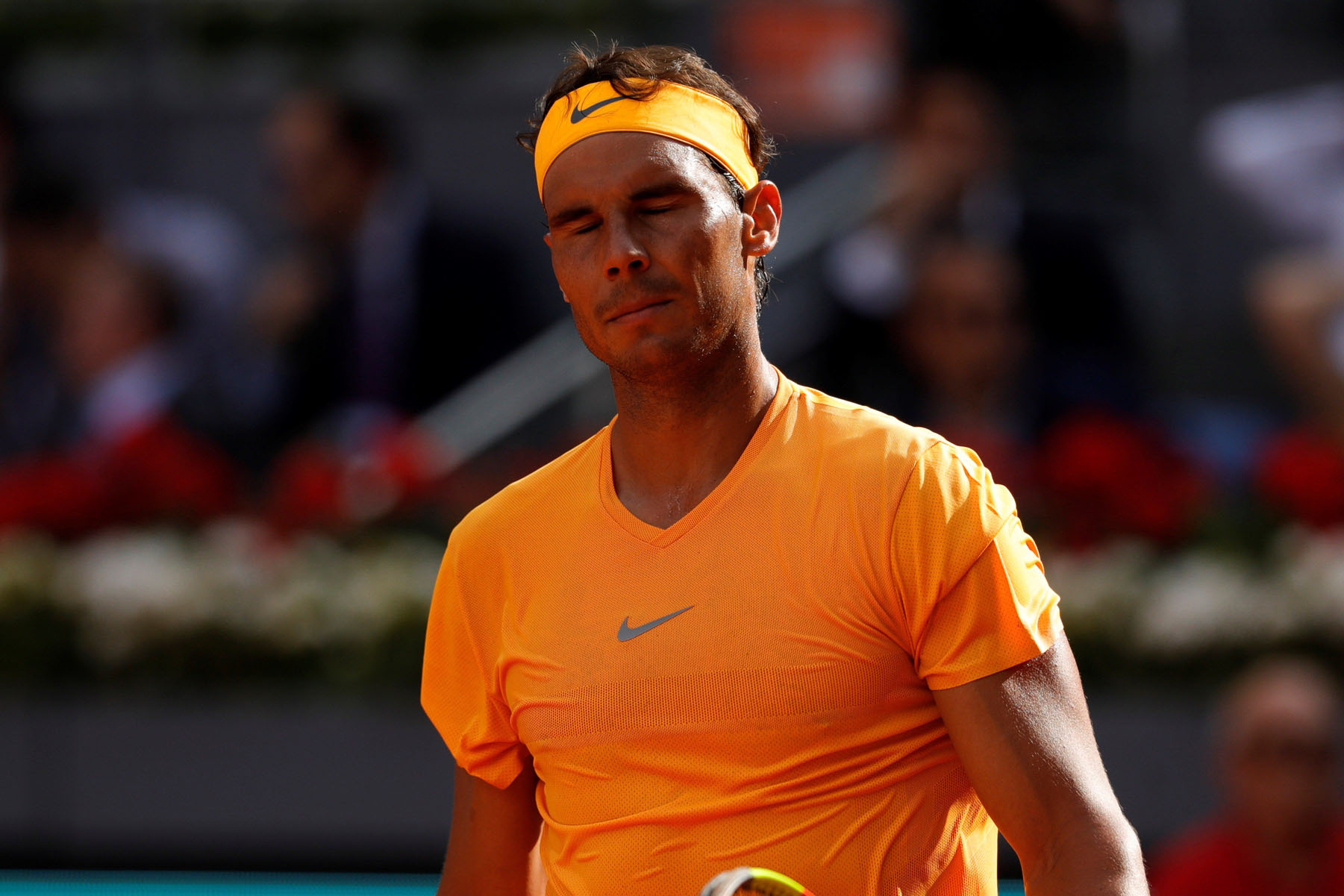 Rafa Nadal, en el Mutua Madrid Open.