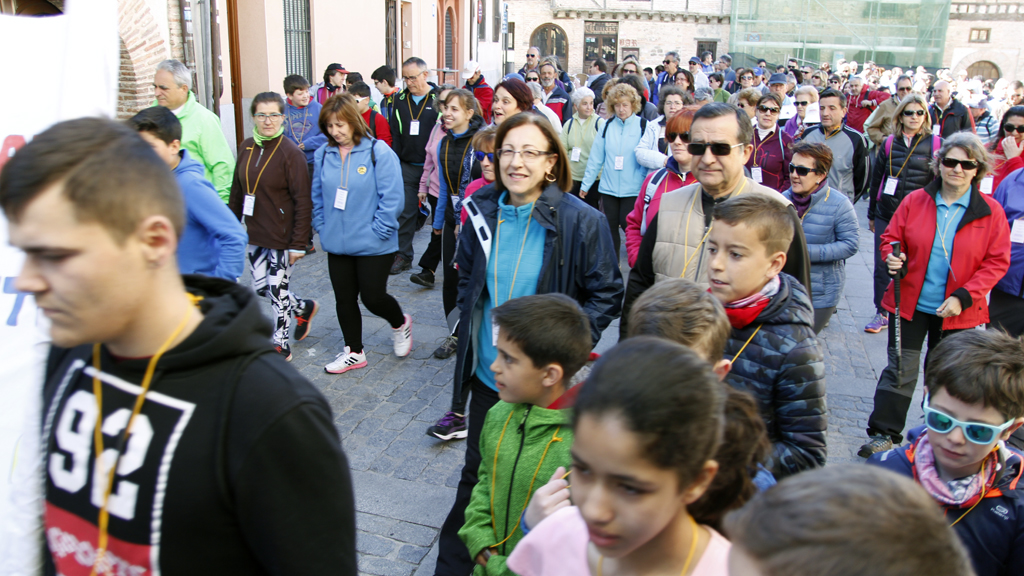 Arranque de la Caminata Solidaria. / Nerea Llorente