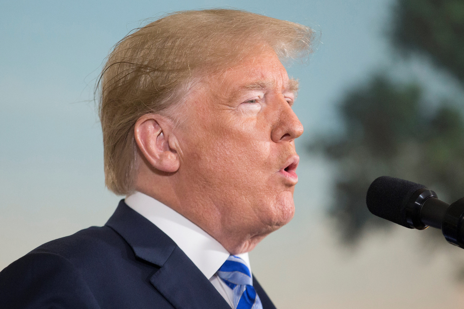 El presidente, Donald Trump, anuncia que retirará a Estados Unidos del acuerdo nuclear con Irán de 2015.