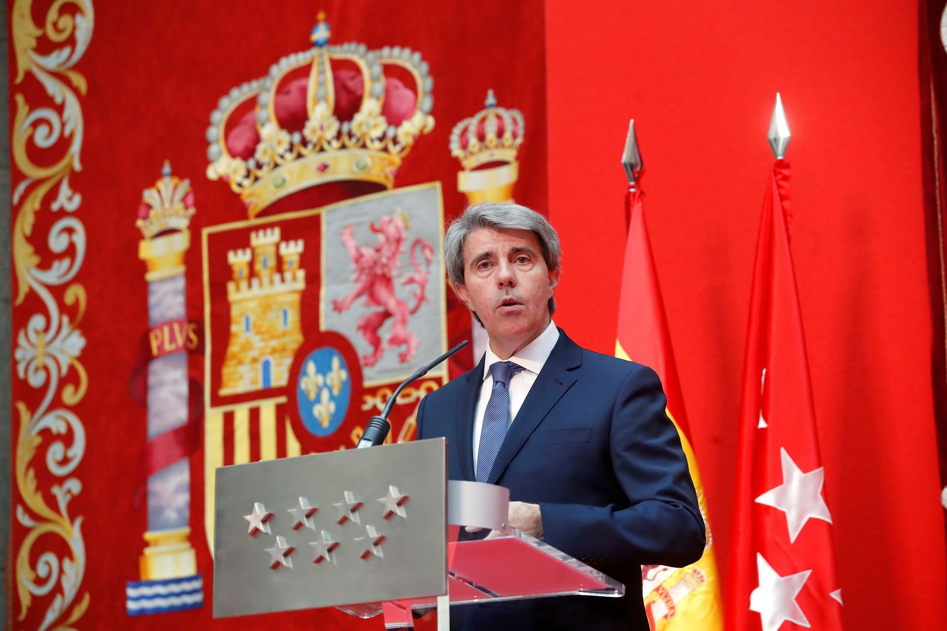 El presidente de la Comunidad de Madrid tras la salida del Ejecutivo de Cristina Cifuentes, Ángel Garrido.