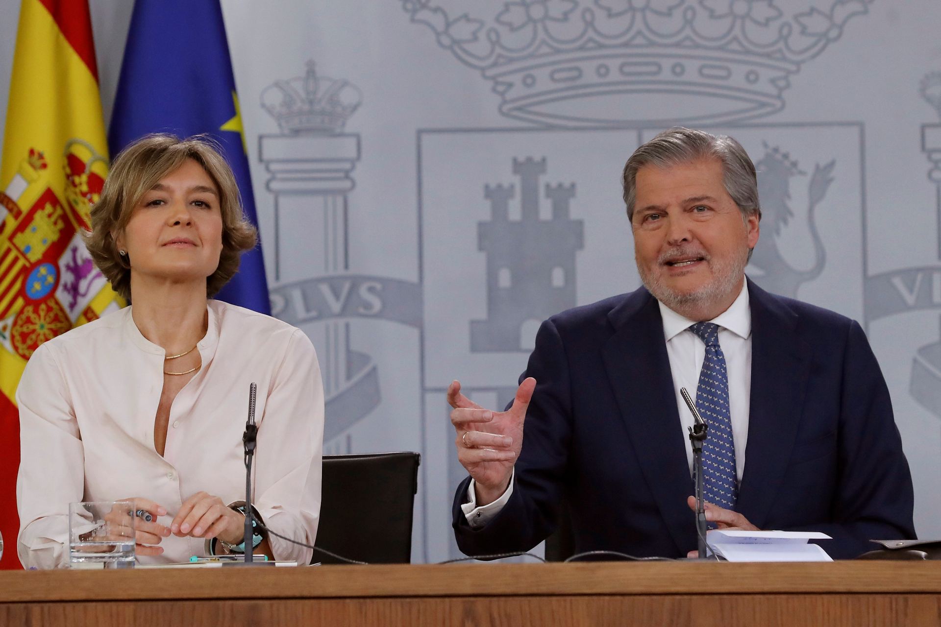 El ministro de Cultura y portavoz del Ejecutivo, Íñigo Méndez de Vigo.