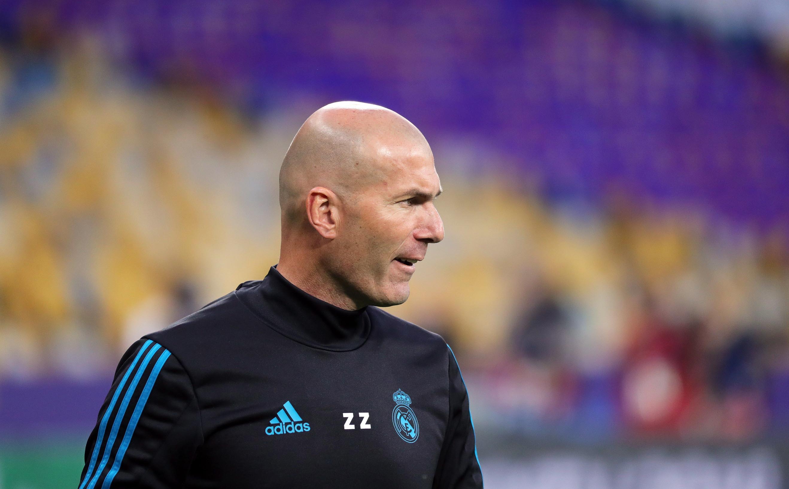 Zinedine Zidane, antes de afrontar una nueva final de la Champions.