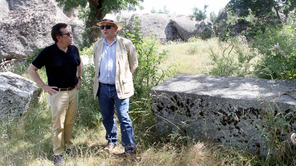 Arranca la campaña arqueológica del yacimiento El Berrocal de Ortigosa 1 15-1-otero-Trabajos-Arqueologicos-Yacimiento-El-Berrocal