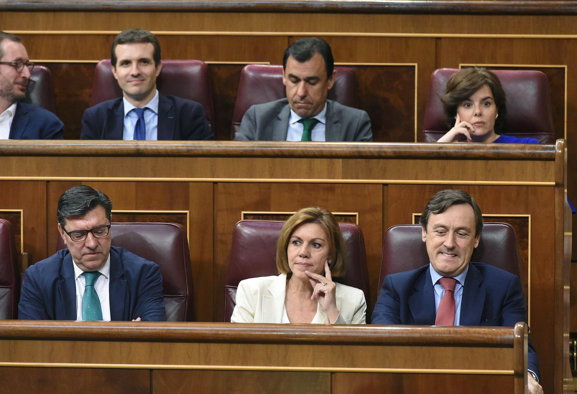 Ambas aspirantes quieren llevar las riendas del partido con más escaños en el Congreso.