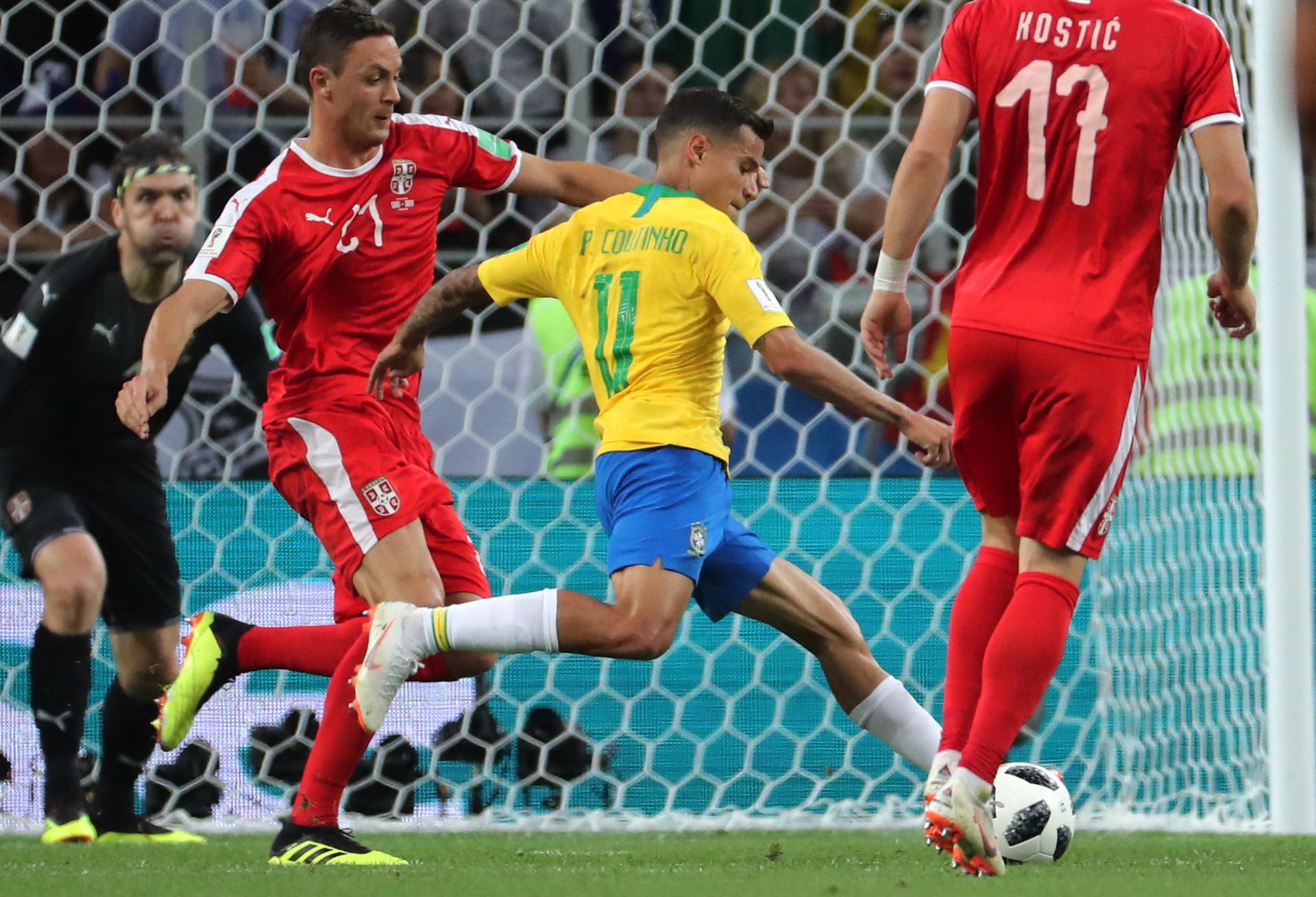 Group E Serbia vs Brazil