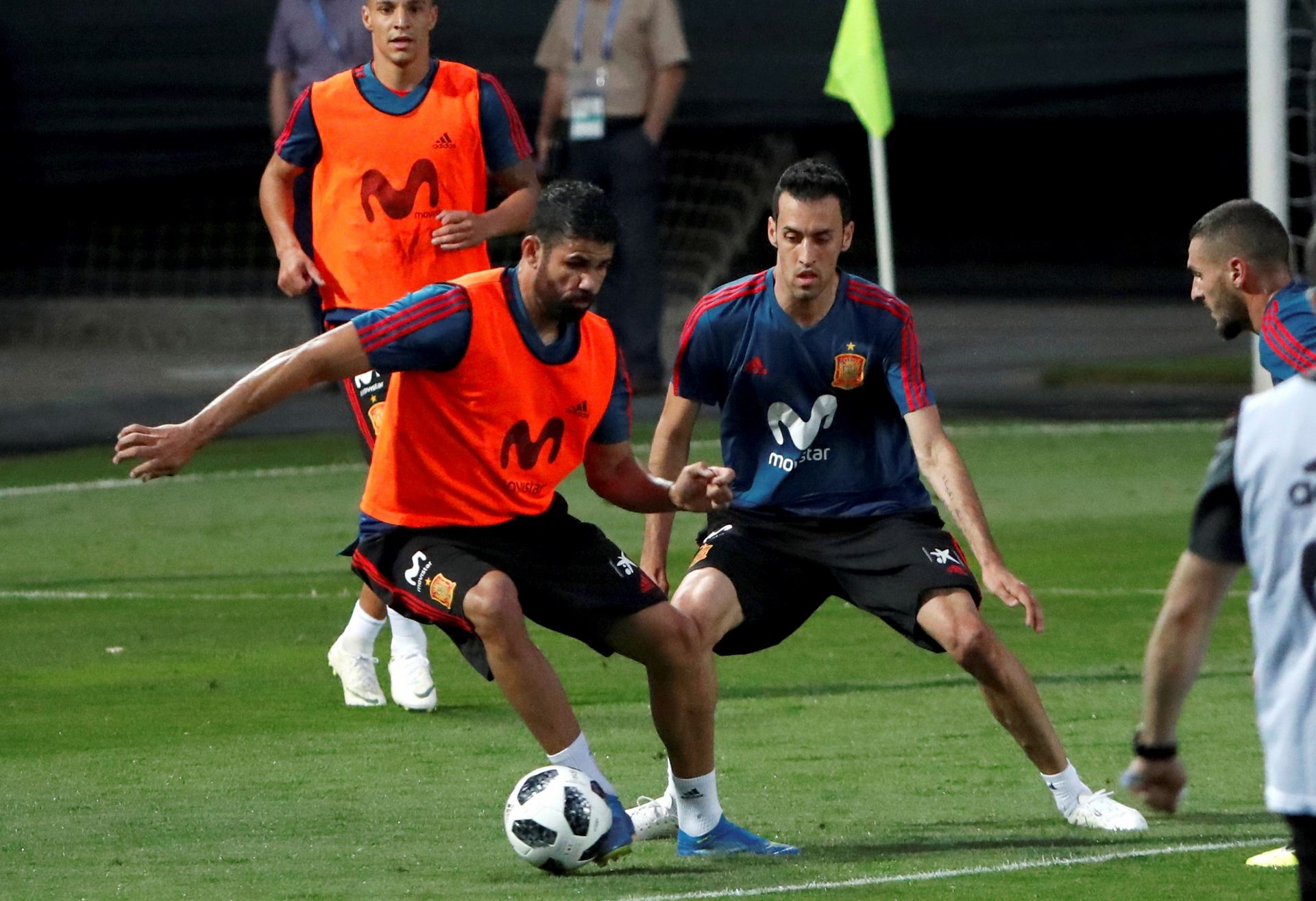 ENTRENAMIENTO SELECCIÓN ESPAÑOLA