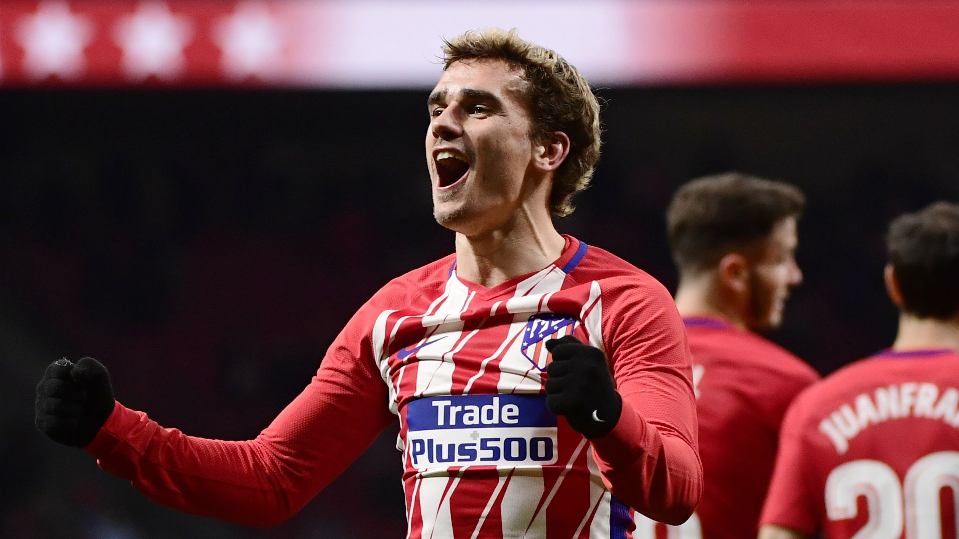 Griezmann, en un partido de la pasada temporada con el Atlético de Madrid.