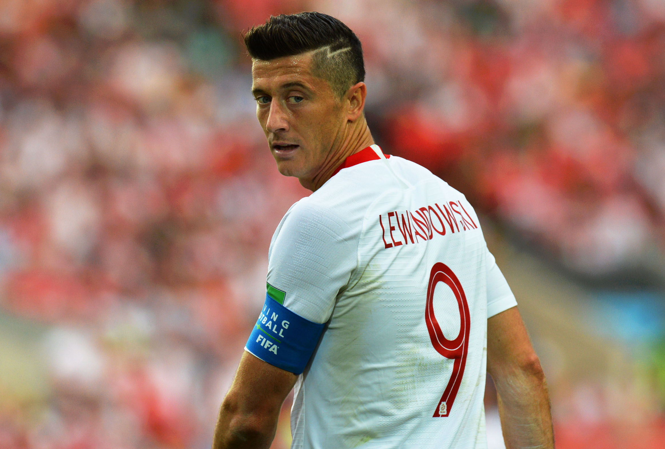 Lewandowski no brilló en el estreno mundialista de Polonia.