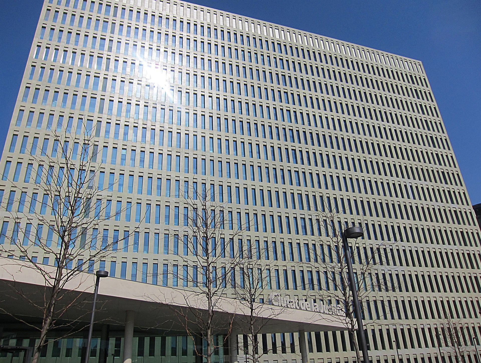 Imagen de archivo de la Ciudad de la Justicia en L´Hospitalet.