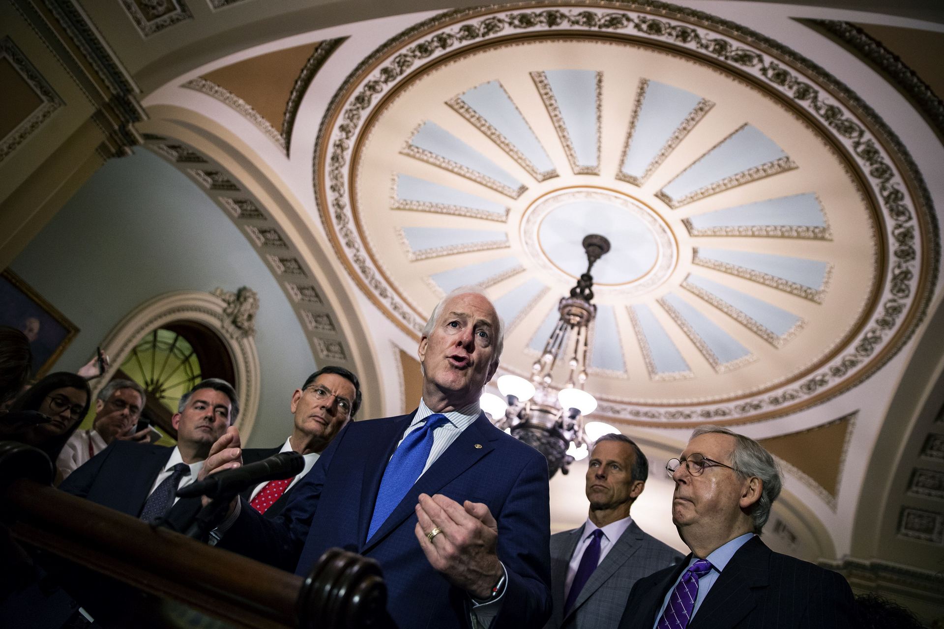 Conferencia de prensa republicana