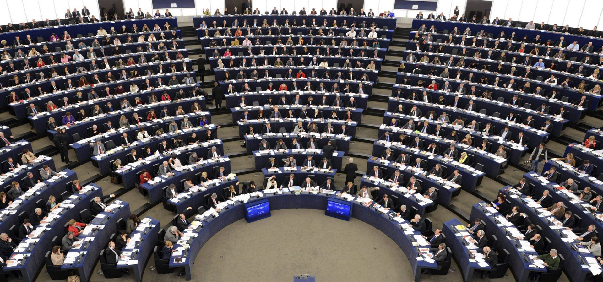 Imagen de archivo de una sesión en el Parlamento Europeo de Bruselas.