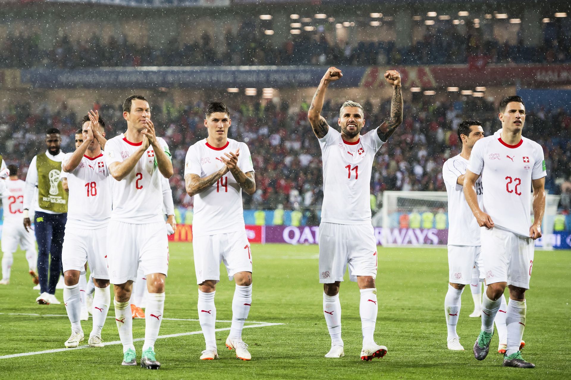 Group E Serbia vs Switzerland