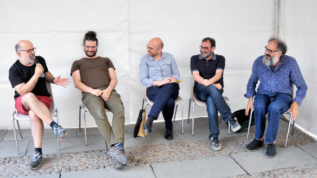 Un momento del encuentro de editoriales. /KAMARERO