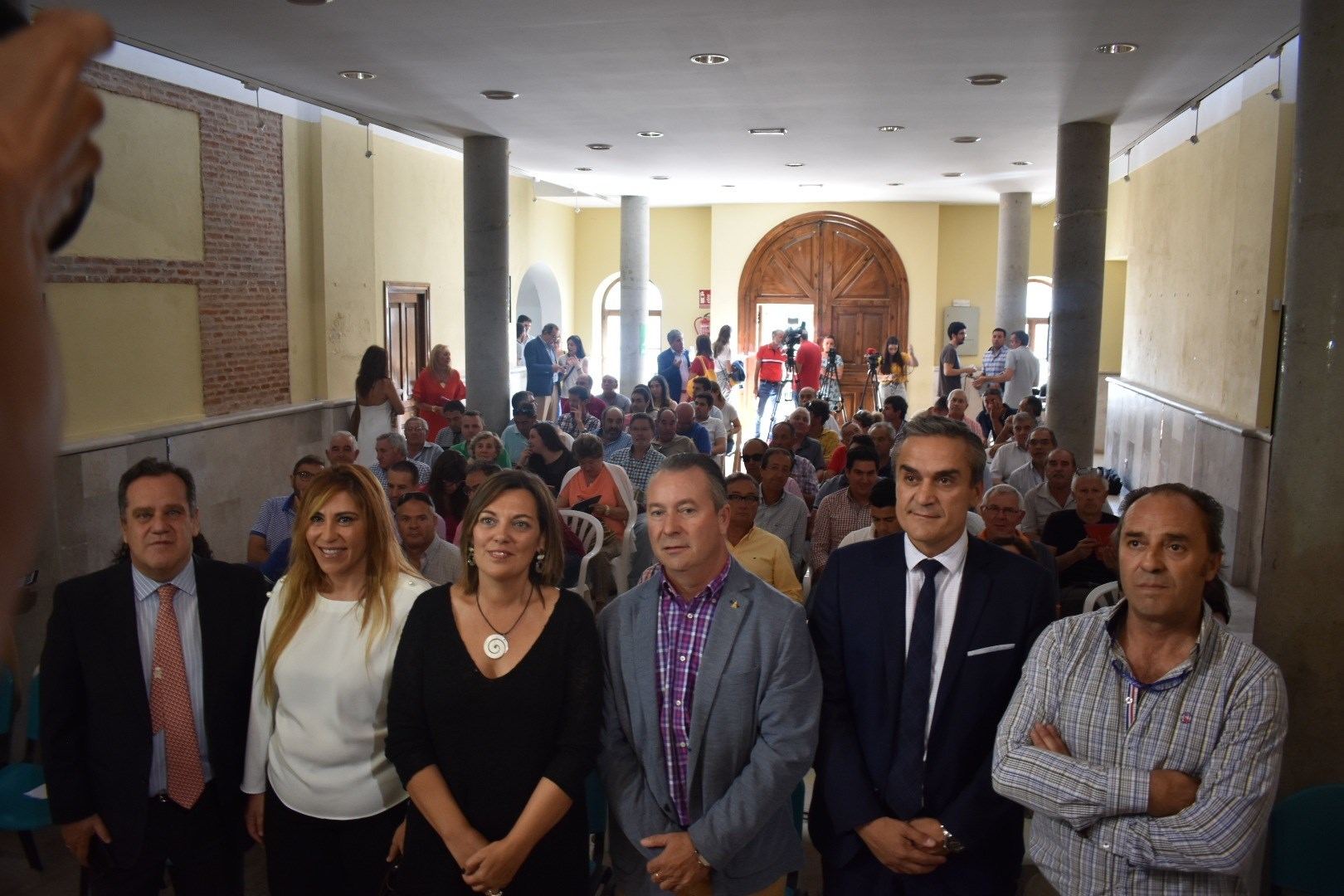 Instantánea de una de las jornadas de Asaja en Rueda (Valladolid).