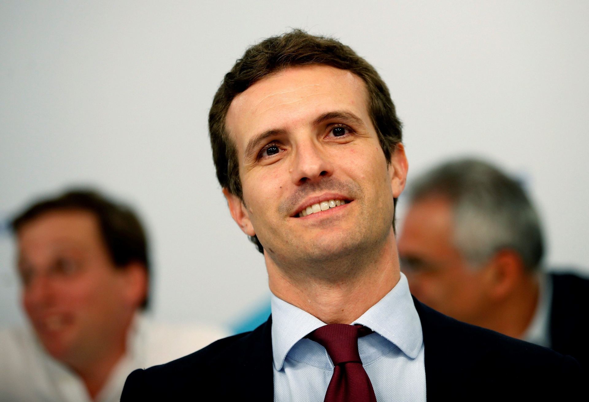 El presidente del PP, Pablo Casado.