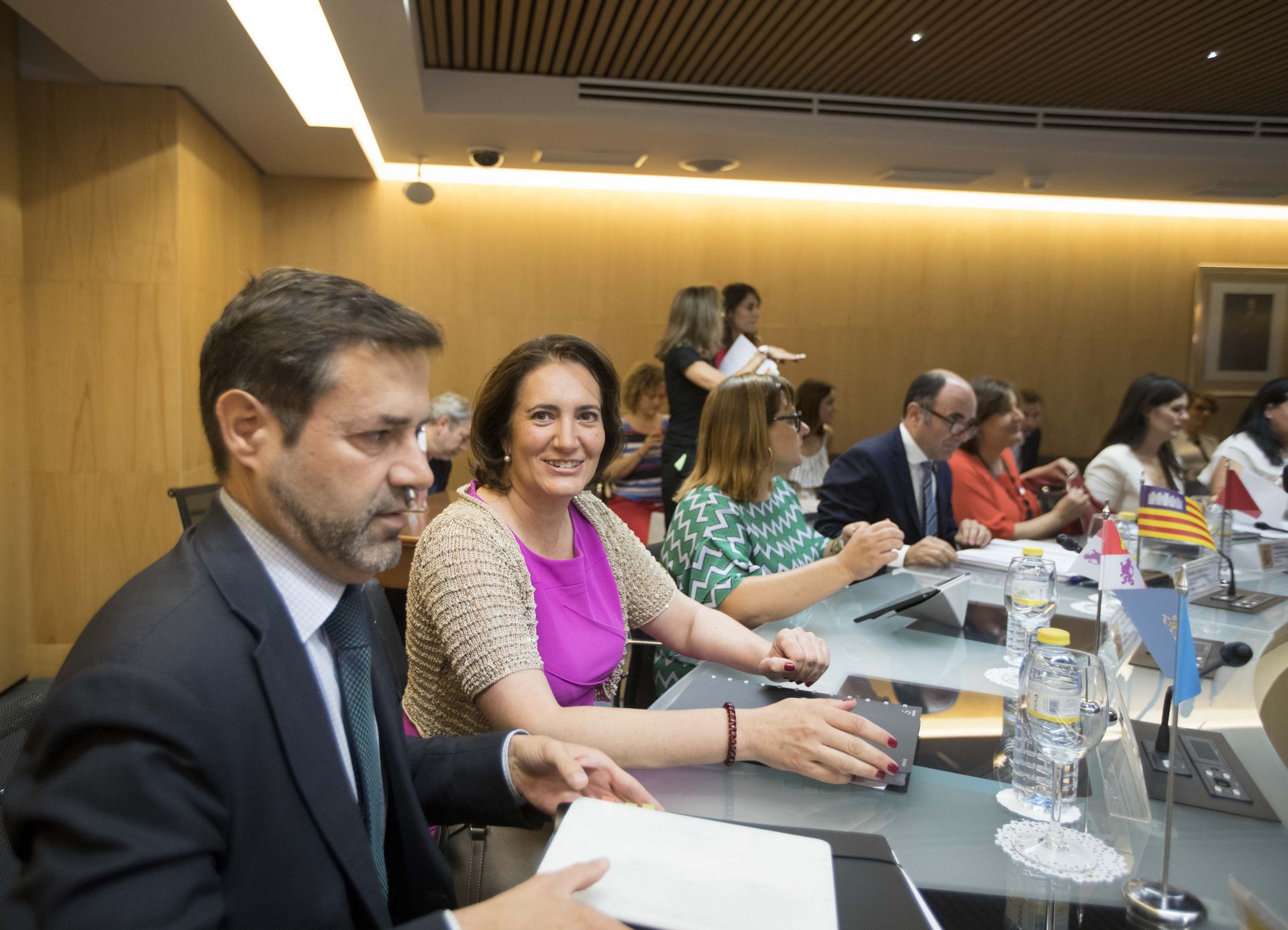 La consejera de Cultura y Turismo, María Josefa García Cirac, durante la Conferencia Sectorial de Turismo.