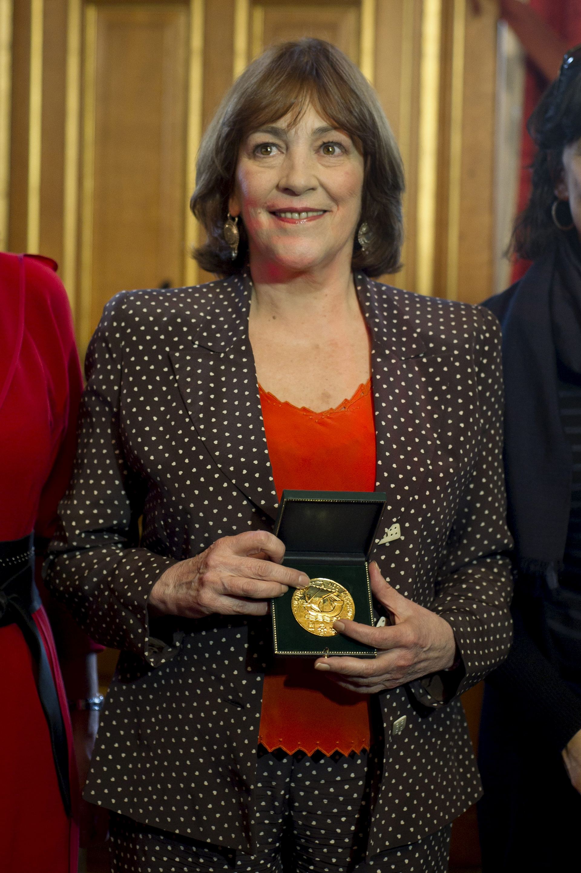 La actriz española, Carmen Maura, galardonada con el premio de la Academia del Cine Europeo.